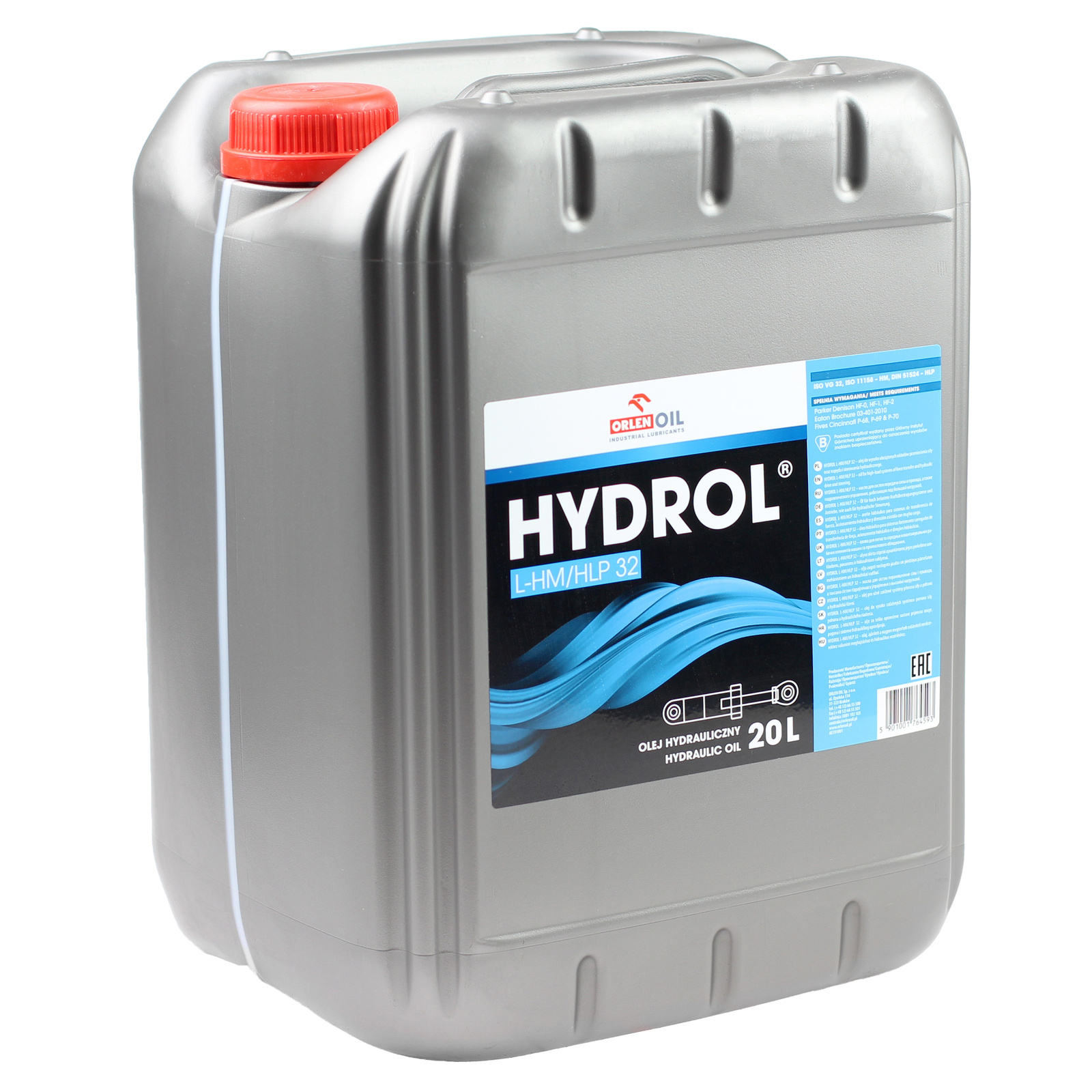 Гидравлическое масло Orlen HYDROL L-HM / HLP 32, 20 л