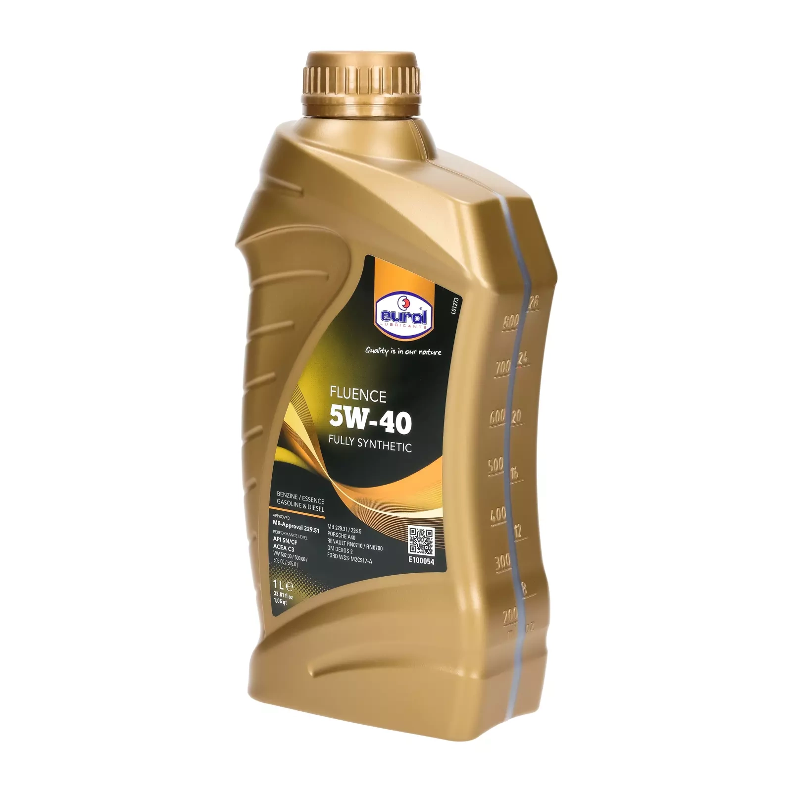 Моторное масло Eurol Fluence 5W-40, 1 л