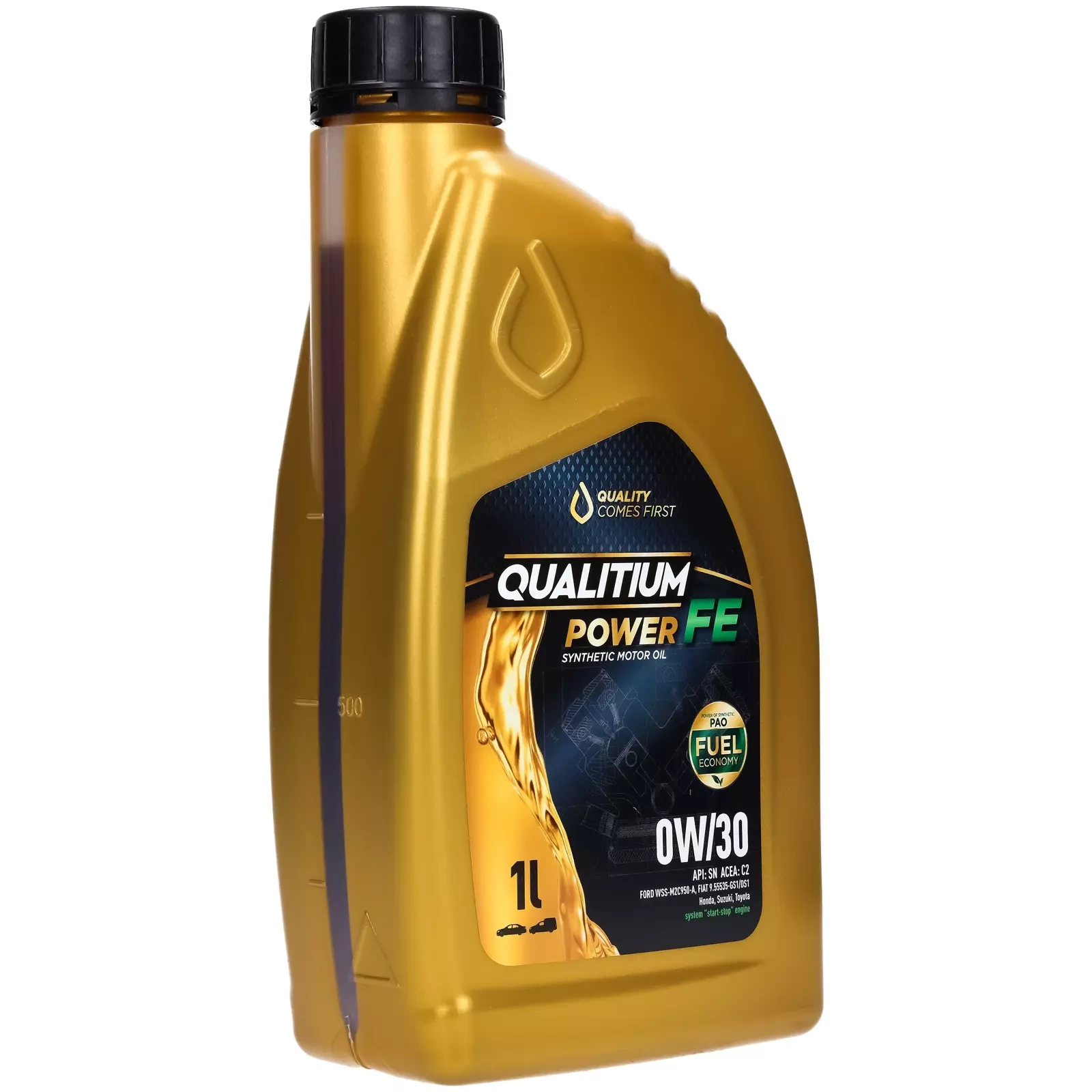 Моторное масло Qualitium Power FE 0W - 30, 1 л