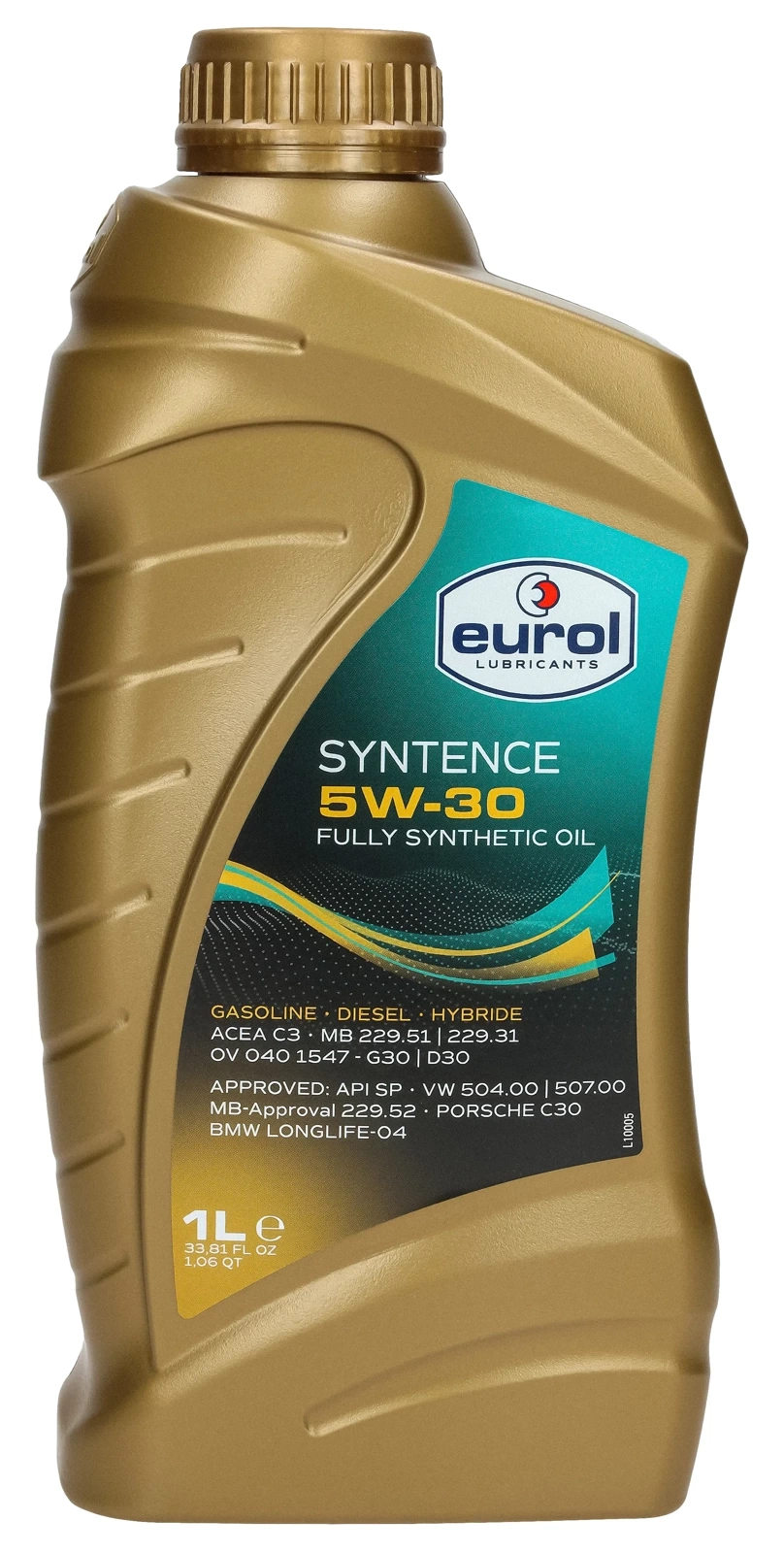 Моторное масло Eurol Syntence 5W-30, 1 л