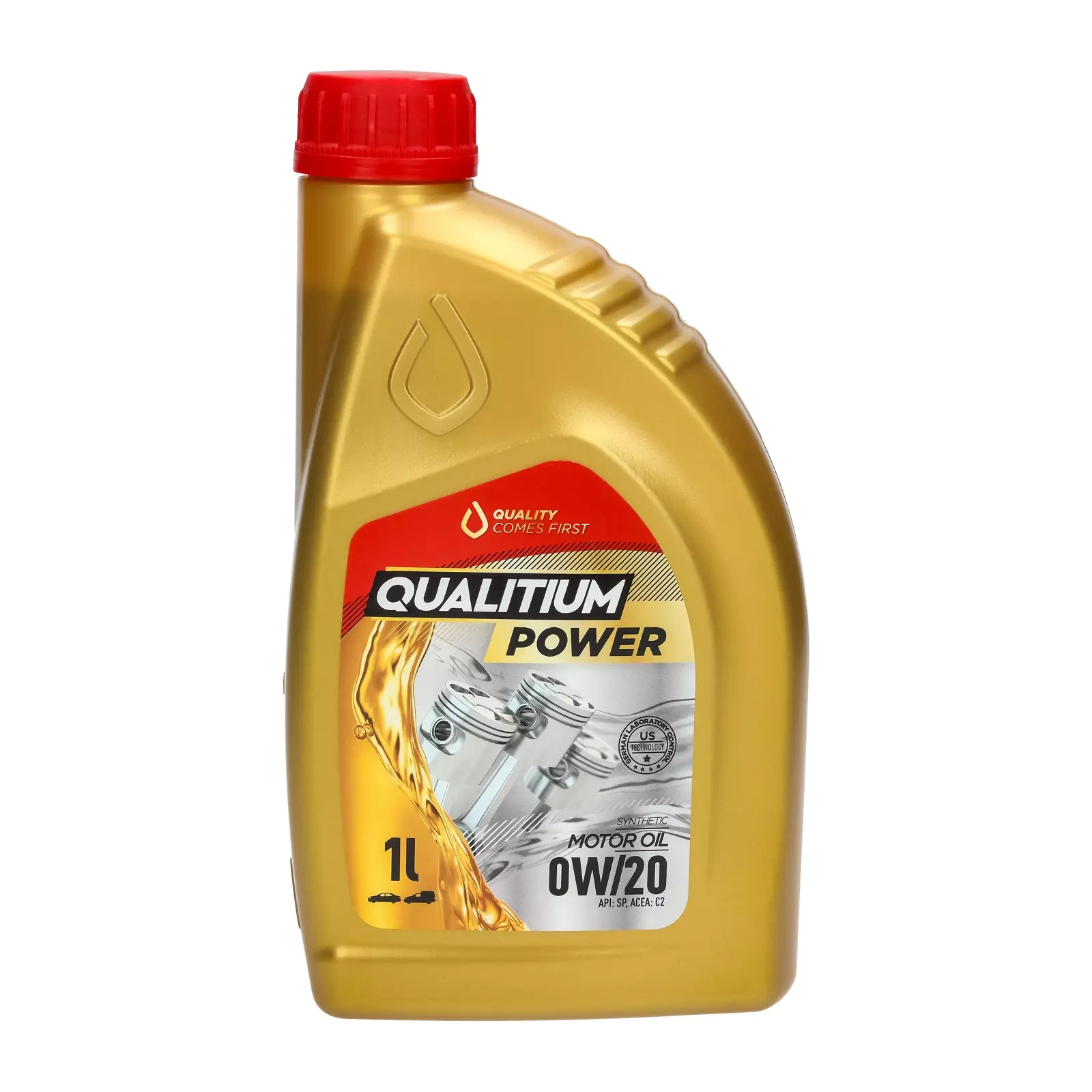 Моторное масло Qualitium Power 0W - 20, 1 л