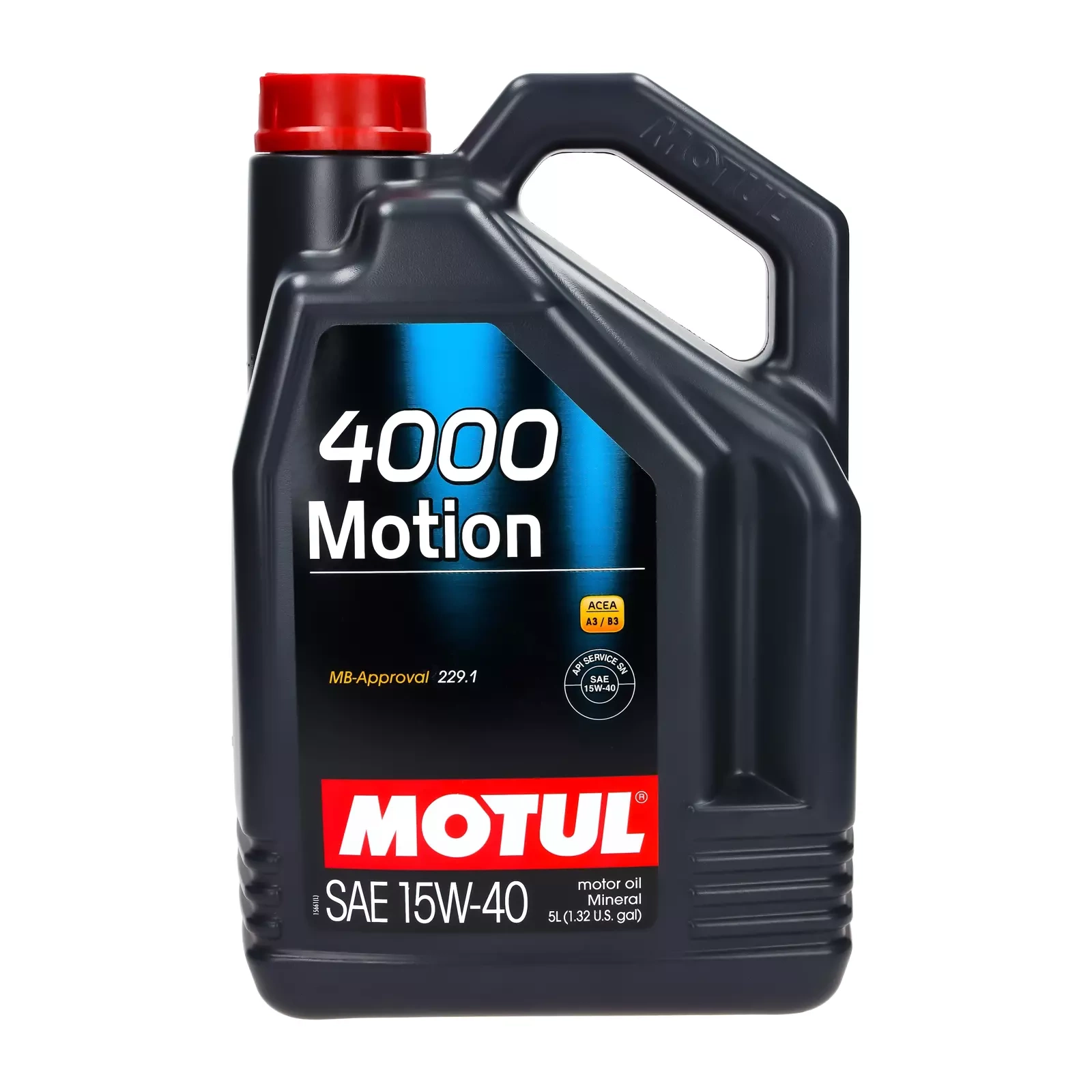 Моторное масло Motul 4000 Motion 15W-40, 5 л
