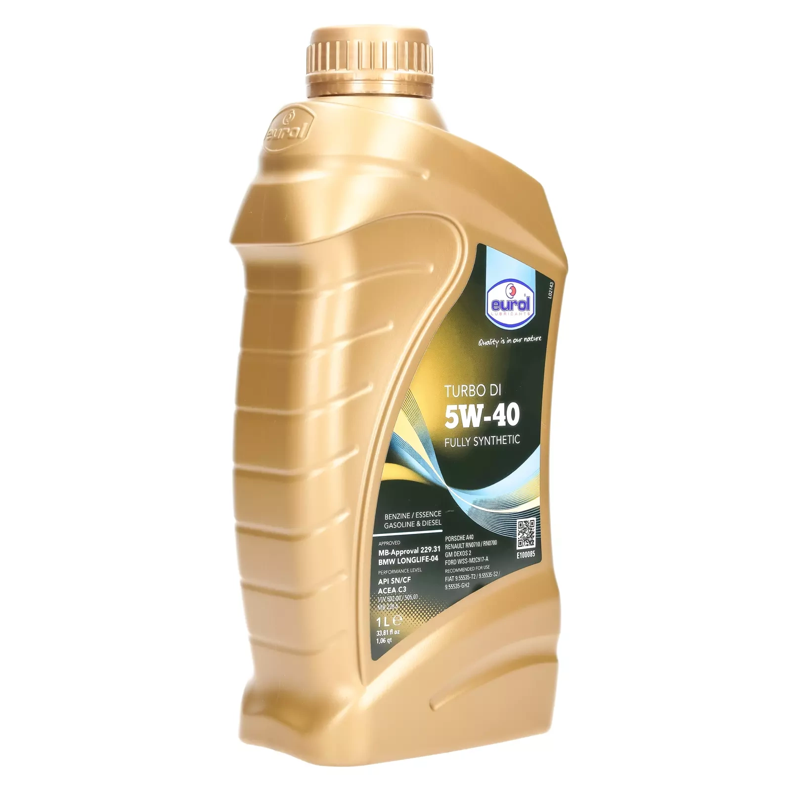 Моторное масло Eurol Turbo DI 5W-40, 1 л