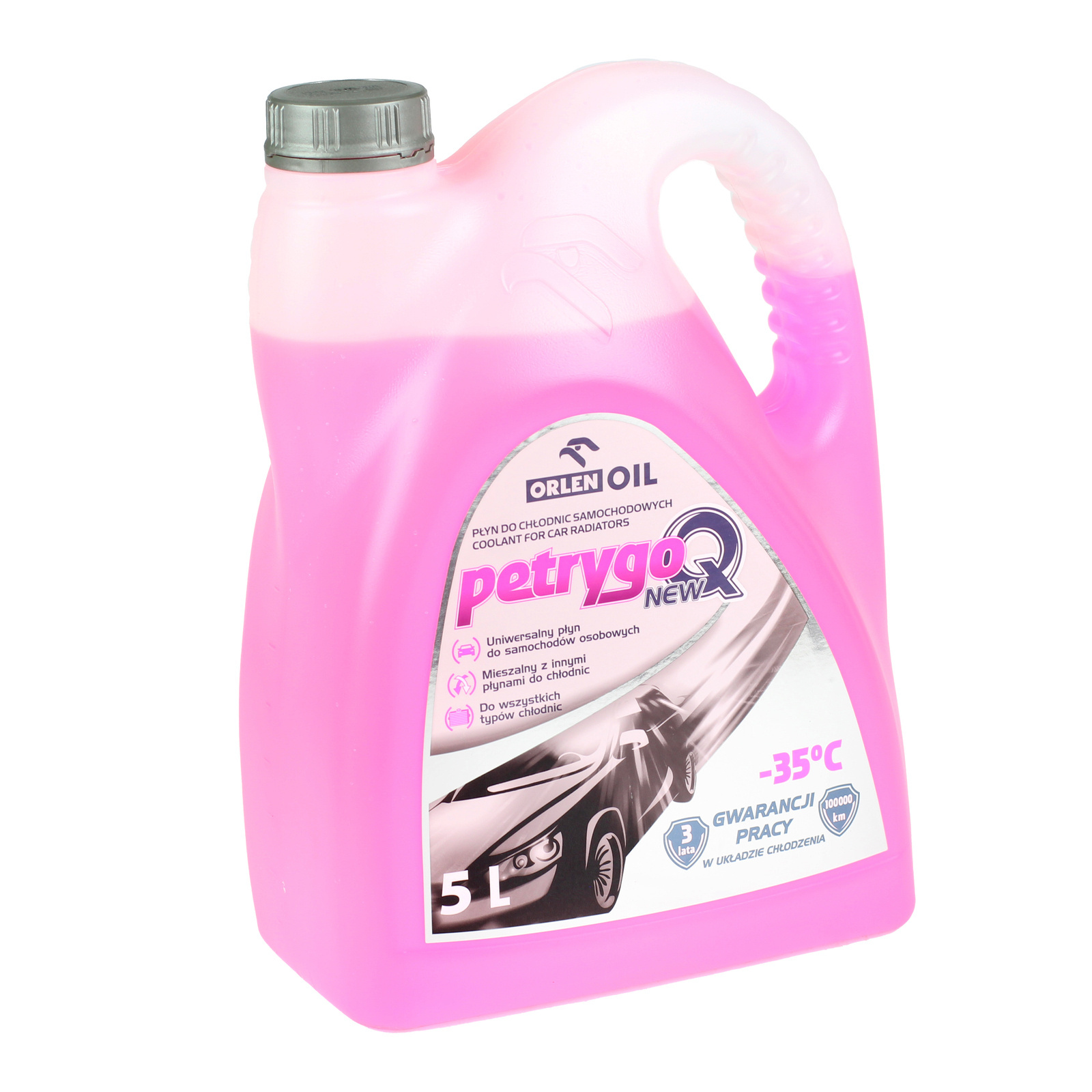 Охлаждающая жидкость Orlen PETRYGO Q NEW, 5 л