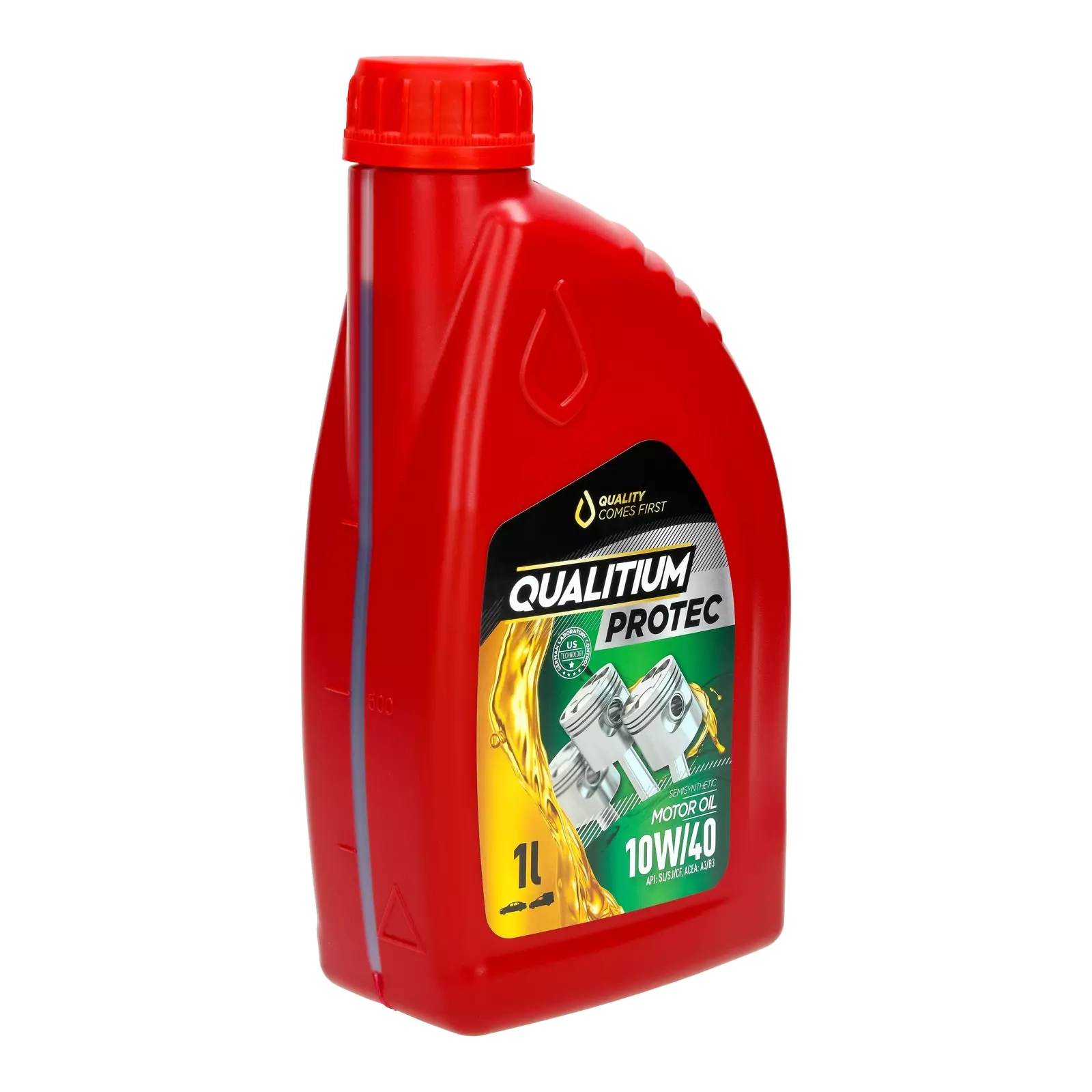 Моторное масло Qualitium Protec 10W-40, 1 л