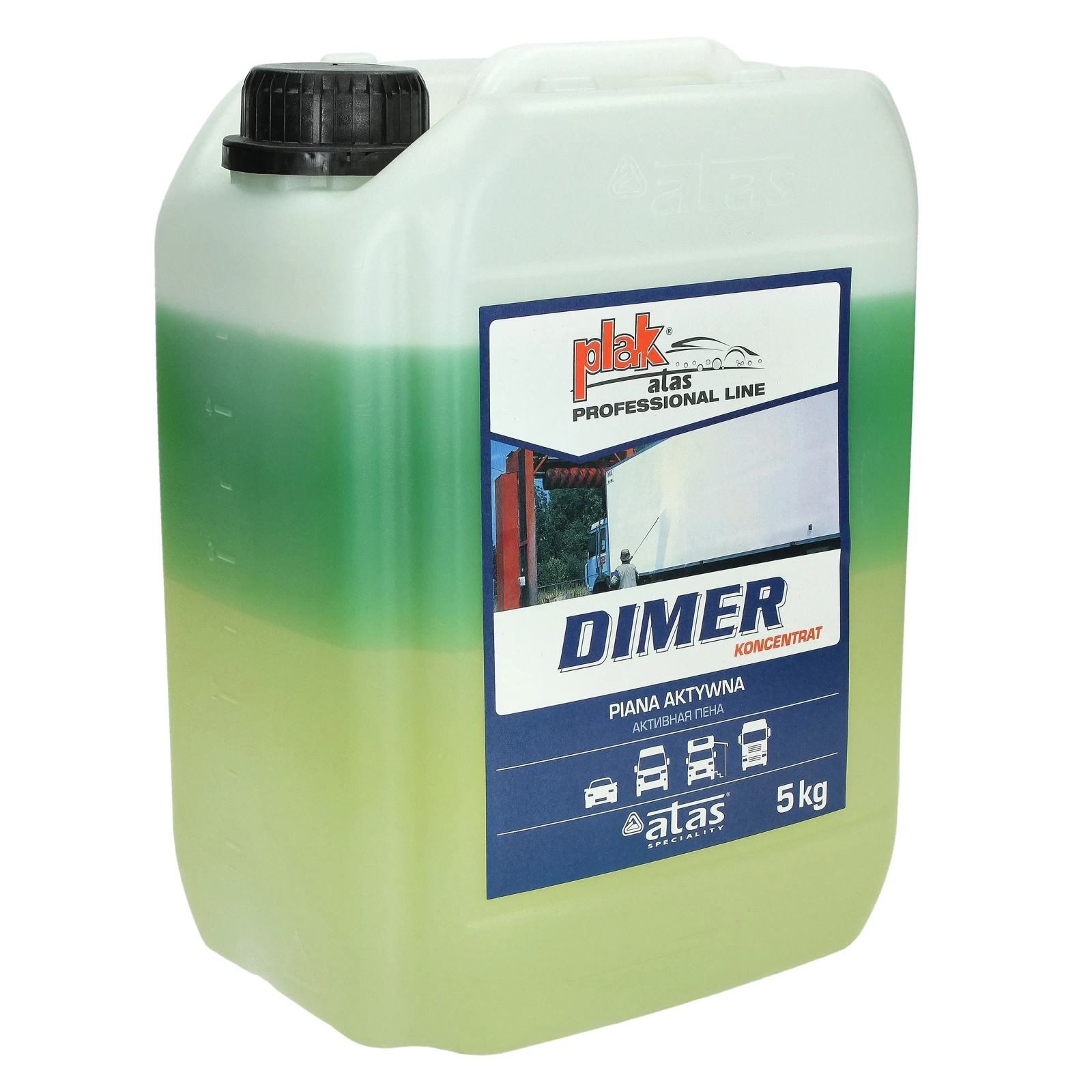 Активная пена ATAS Plak Dimer, концентрат, 5 кг
