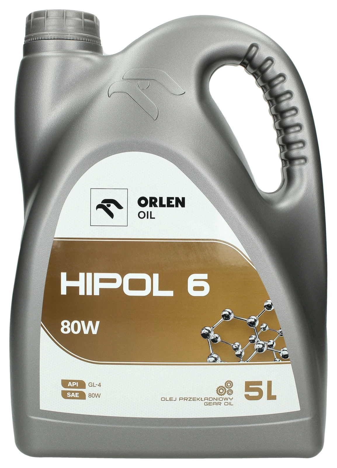 Трансмиссионное масло Orlen HIPOL 6 GL-4 80W 5 л