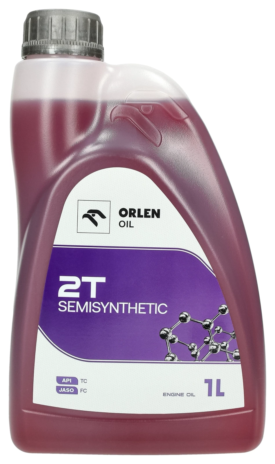 Масло для бензина ORLEN 2T ПОЛУСИНТЕТИЧЕСКОЕ, 1 л