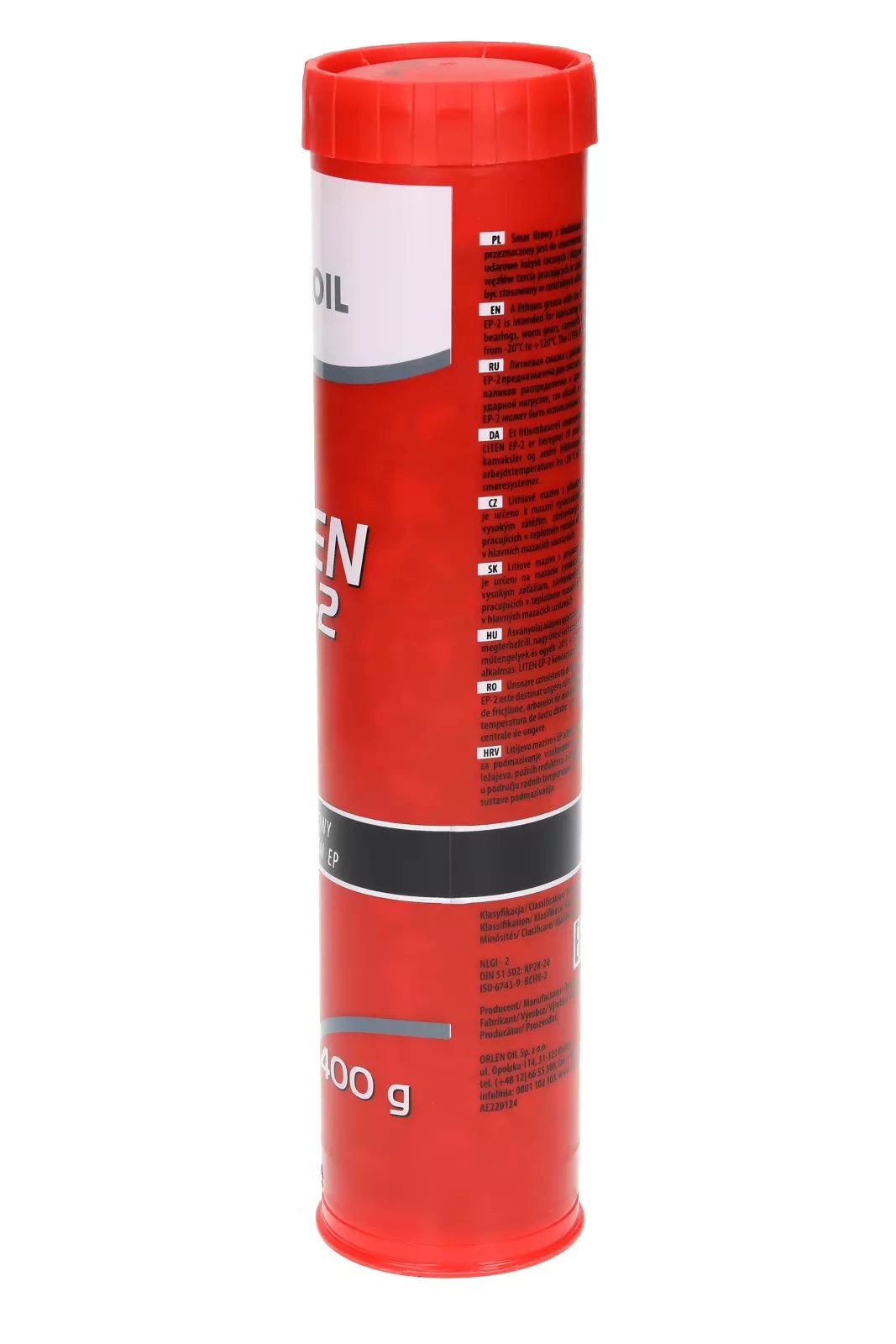 Литиевая смазка Orlen LITEN EP-2, 400 г