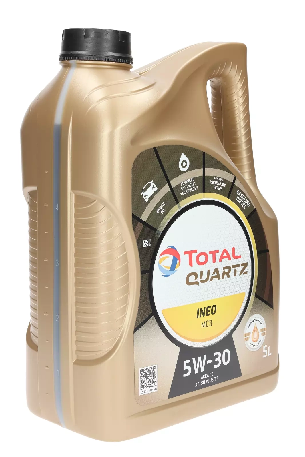 Моторное масло Total Quartz Ineo MC3 5W-30, 5 л