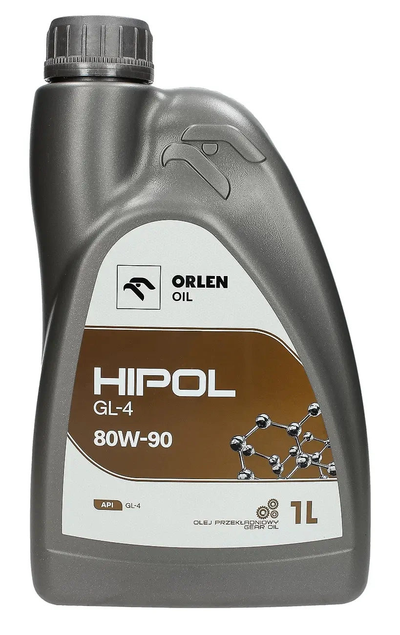 Трансмиссионное масло Orlen HIPOL GL-4 80W-90, 1 л