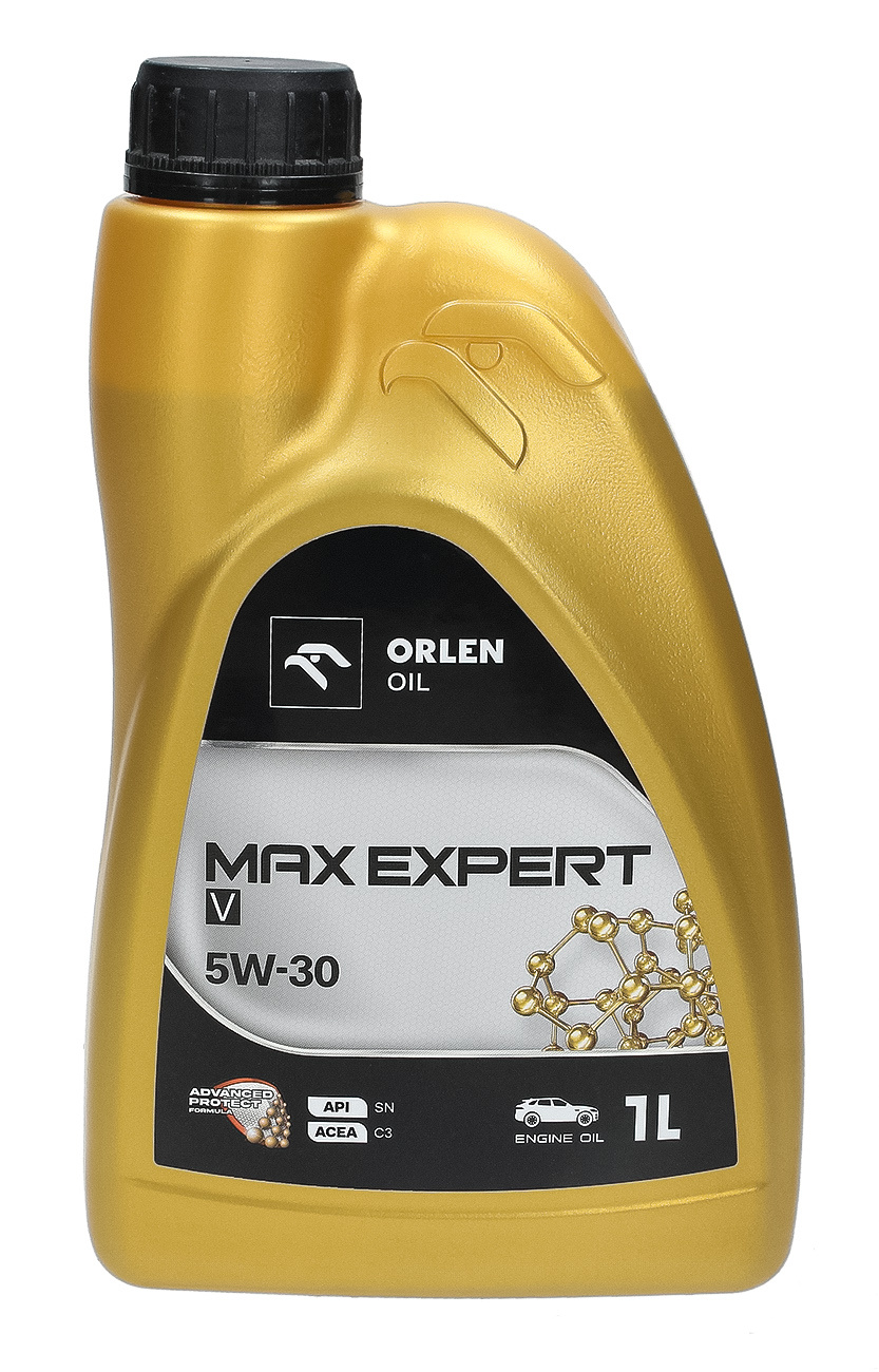 Моторное масло Orlen PLATINUM Max Expert V 5W - 30, 1 л