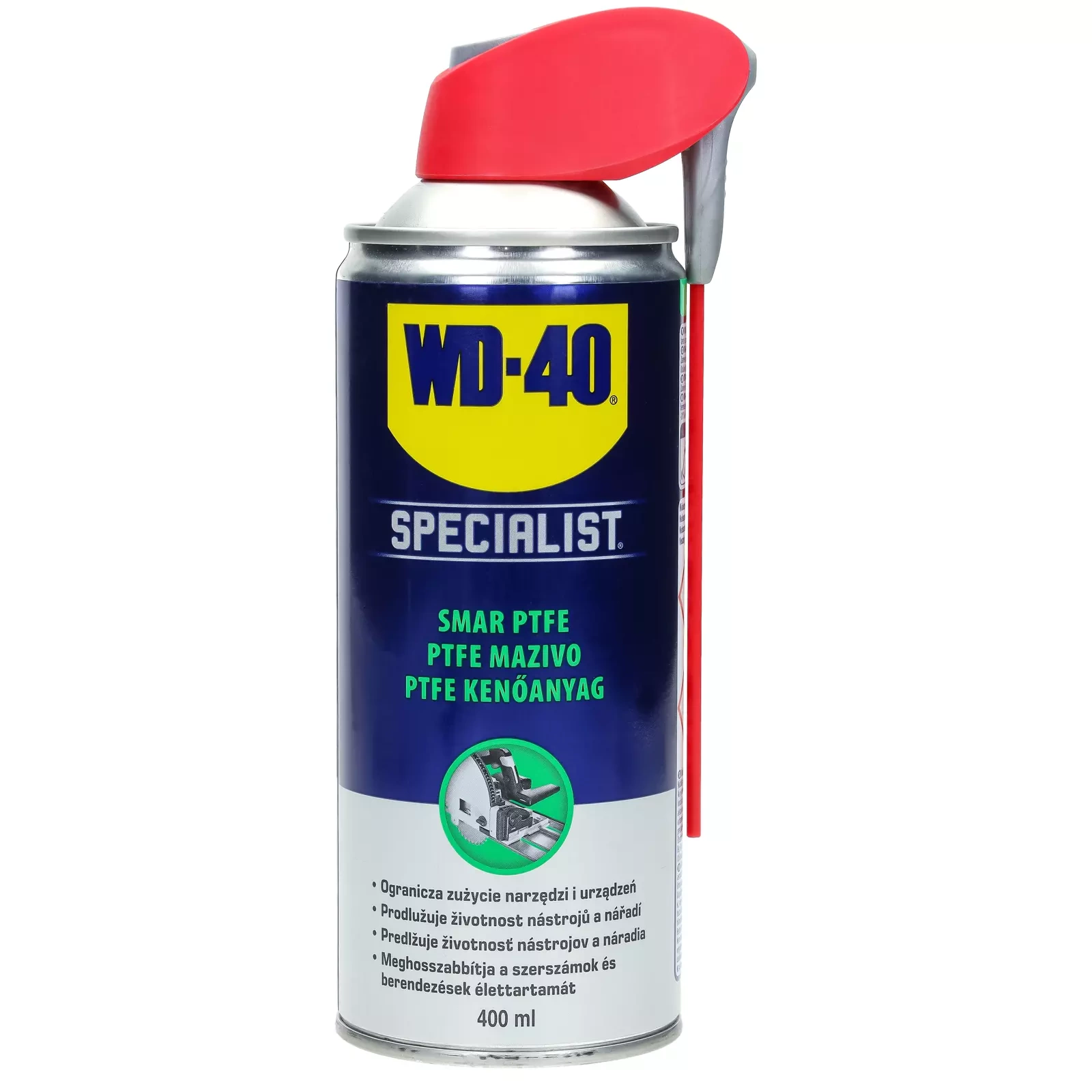 Тефлоновая смазка WD-40 PTFE, 400 мл