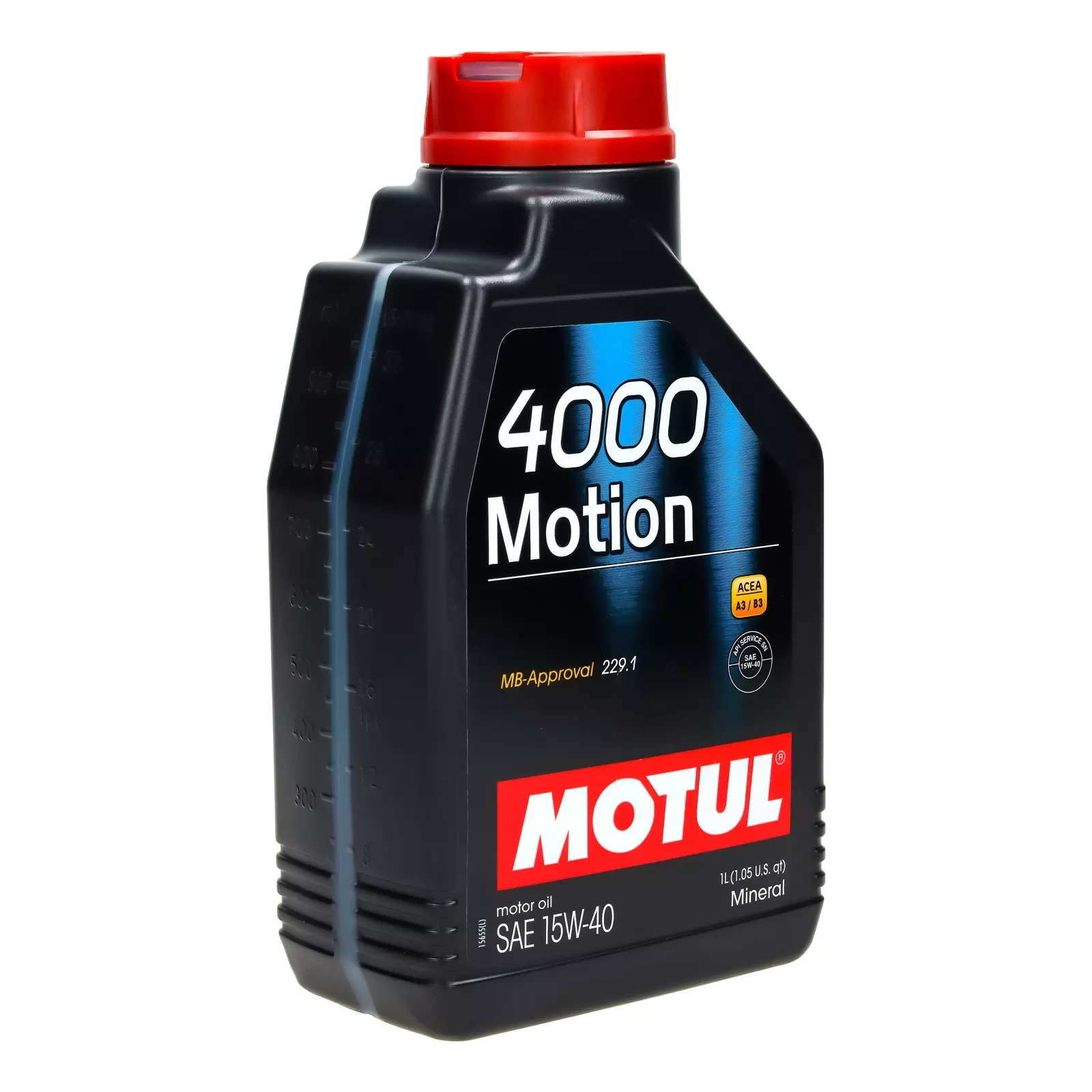 Моторное масло Motul 4000 Motion 15W-40, 1 л