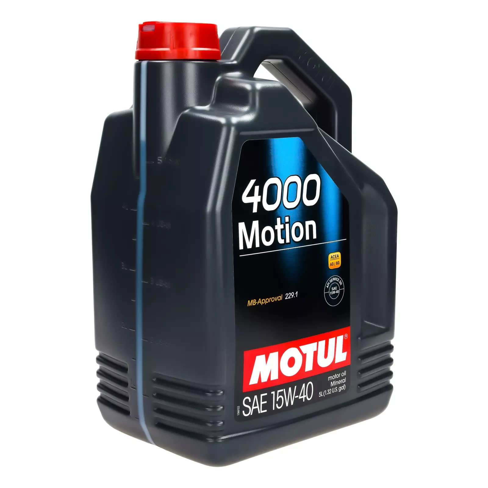 Моторное масло Motul 4000 Motion 15W-40, 5 л
