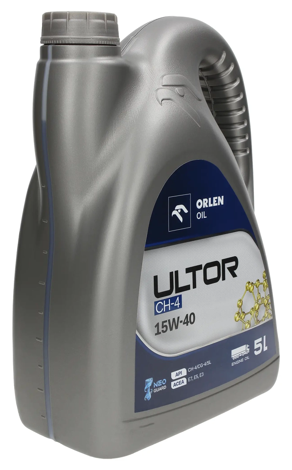 Моторное масло Orlen Platinum ULTOR CH-4 15W-40, 5 л
