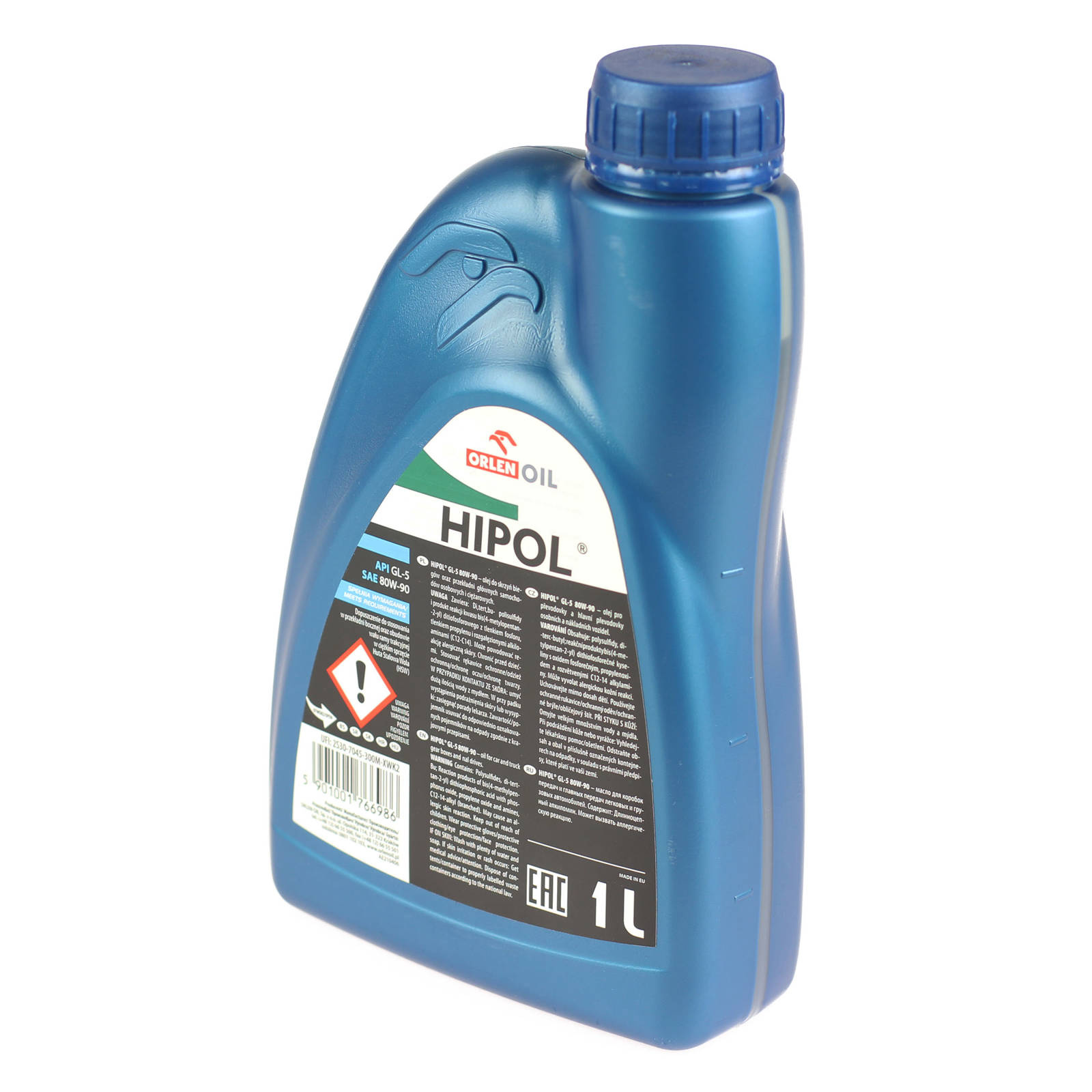 Трансмиссионное масло Orlen HIPOL GL-5 80W-90, 1 л