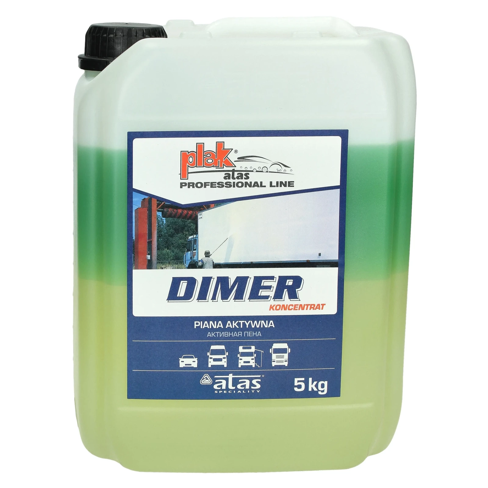 Активная пена ATAS Plak Dimer, концентрат, 5 кг