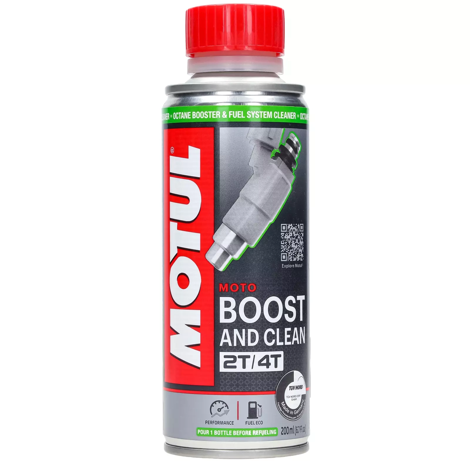 Топливная присадка Motul Boost And Clean Moto, 200 мл