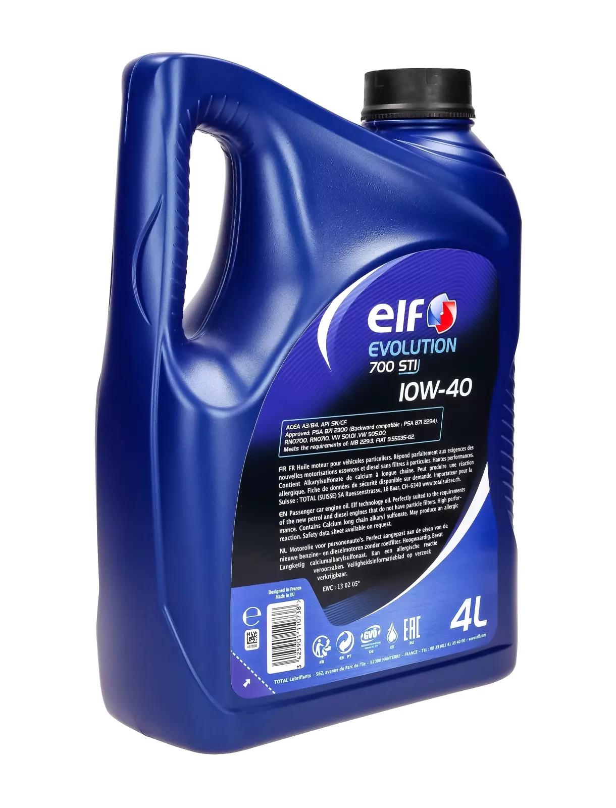 Моторное масло Elf Evolution 700 STI 10W-40 4 л