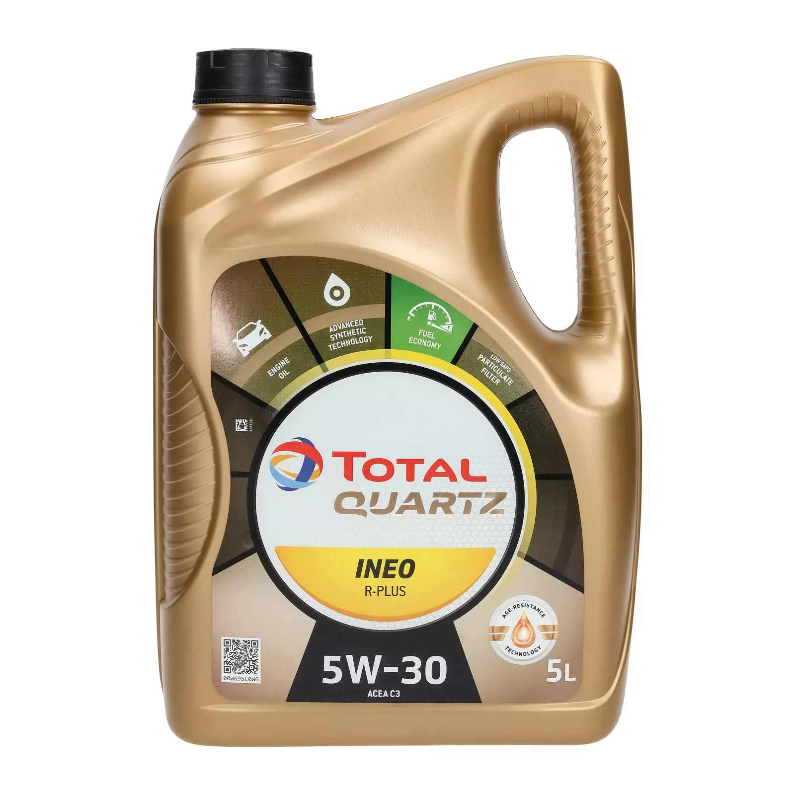 Моторное масло Total Quartz Ineo R-Plus 5W-30, 5 л