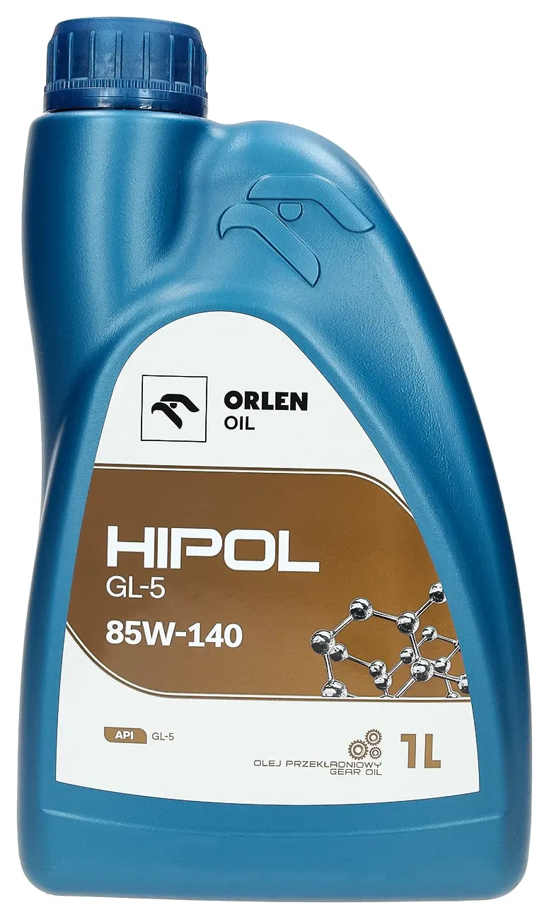 Трансмиссионное масло Orlen HIPOL GL-5 85W-140, 1 л