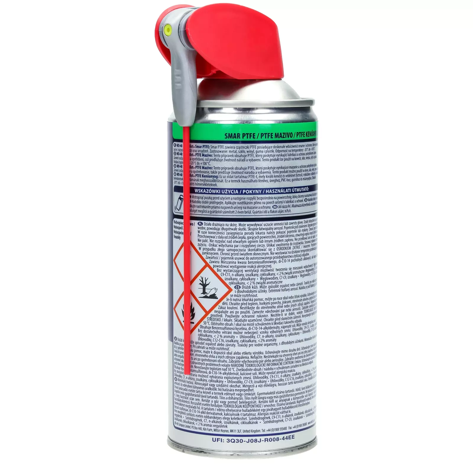 Тефлоновая смазка WD-40 PTFE, 400 мл