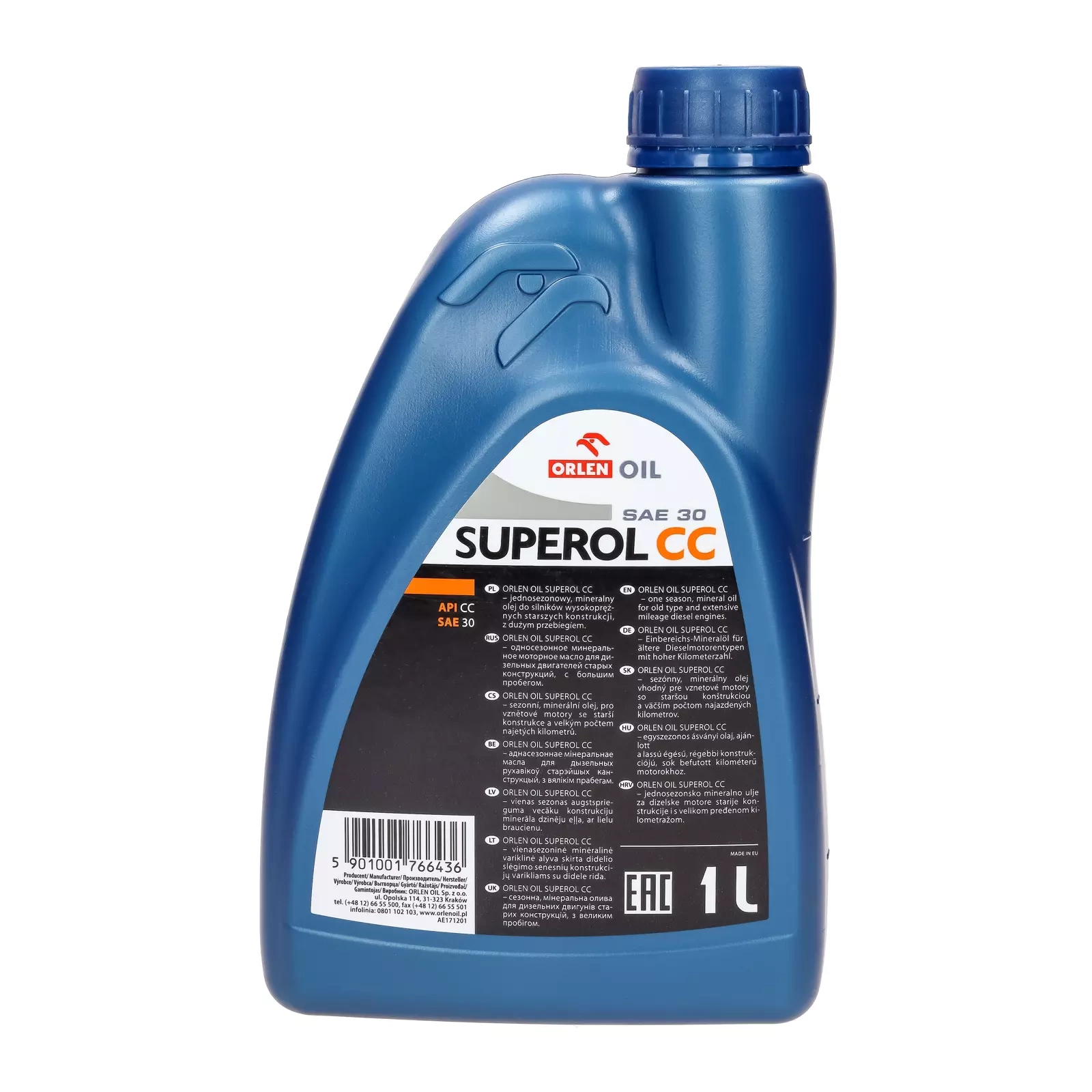 Моторное масло Orlen SUPEROL CC 30, 1 л