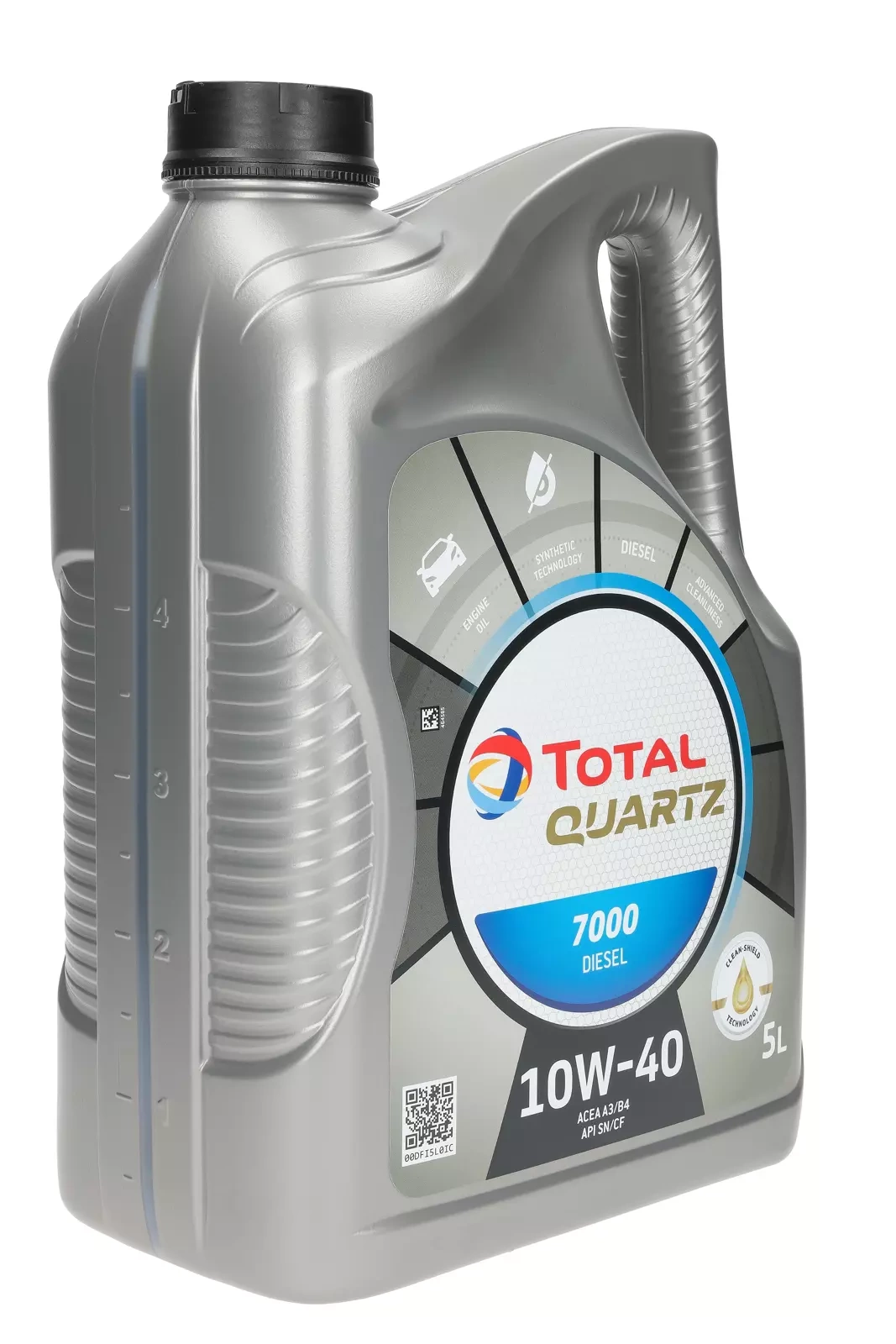 Моторное масло Total Quartz 7000 Diesel 10W-40, 5 л