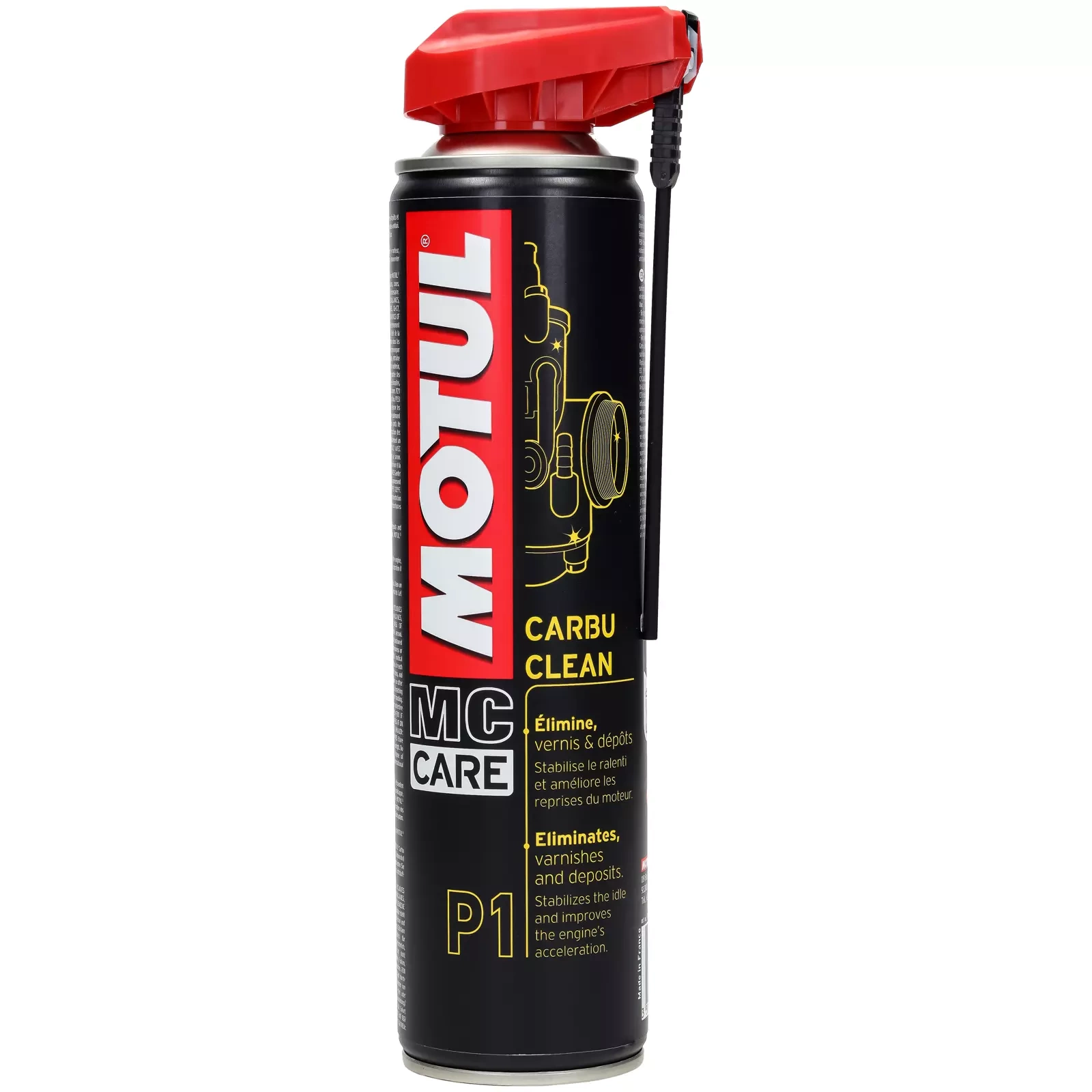 Очиститель карбюратора Motul P1 Carbu Clean, 400 мл