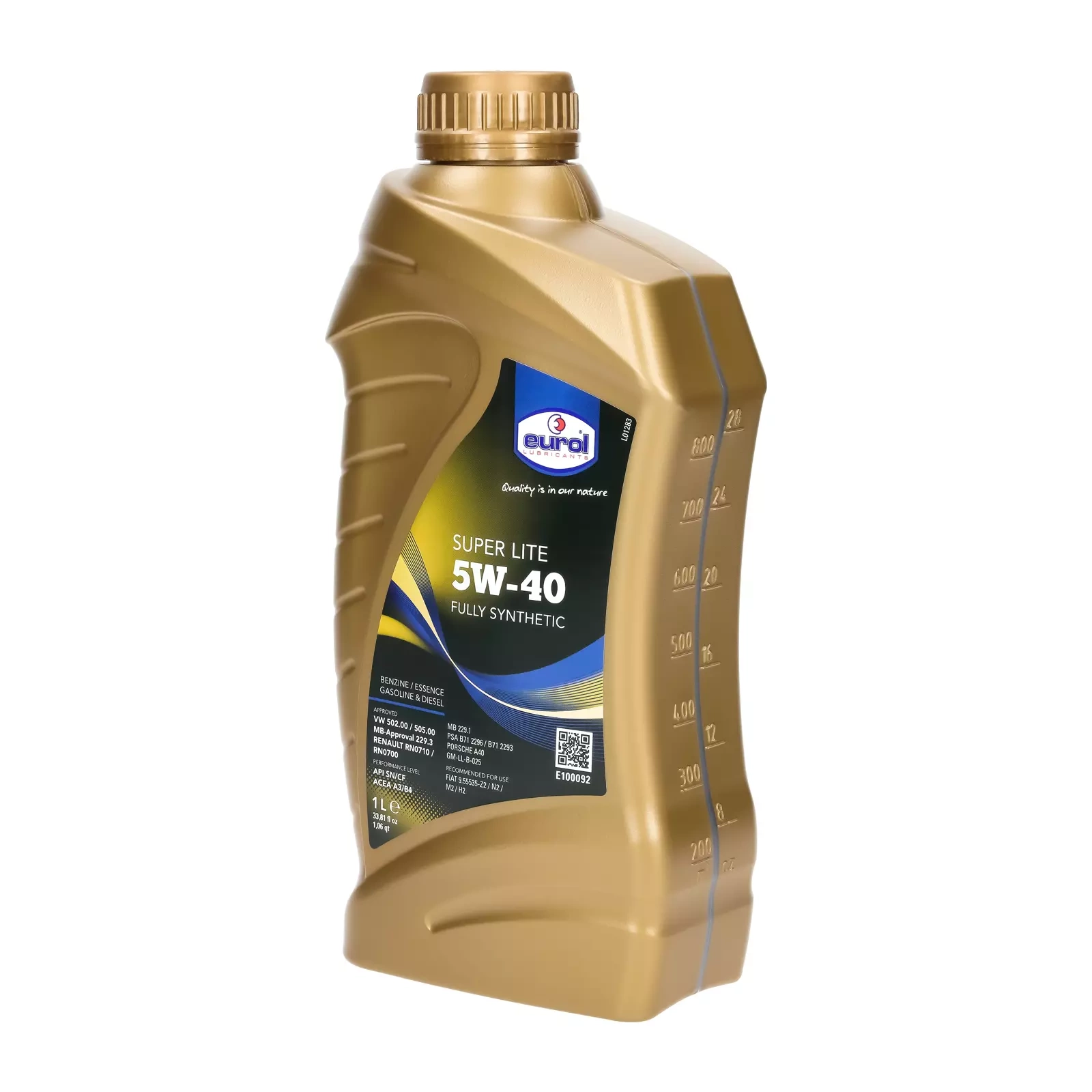 Моторное масло Eurol Super Lite 5W-40, 1 л