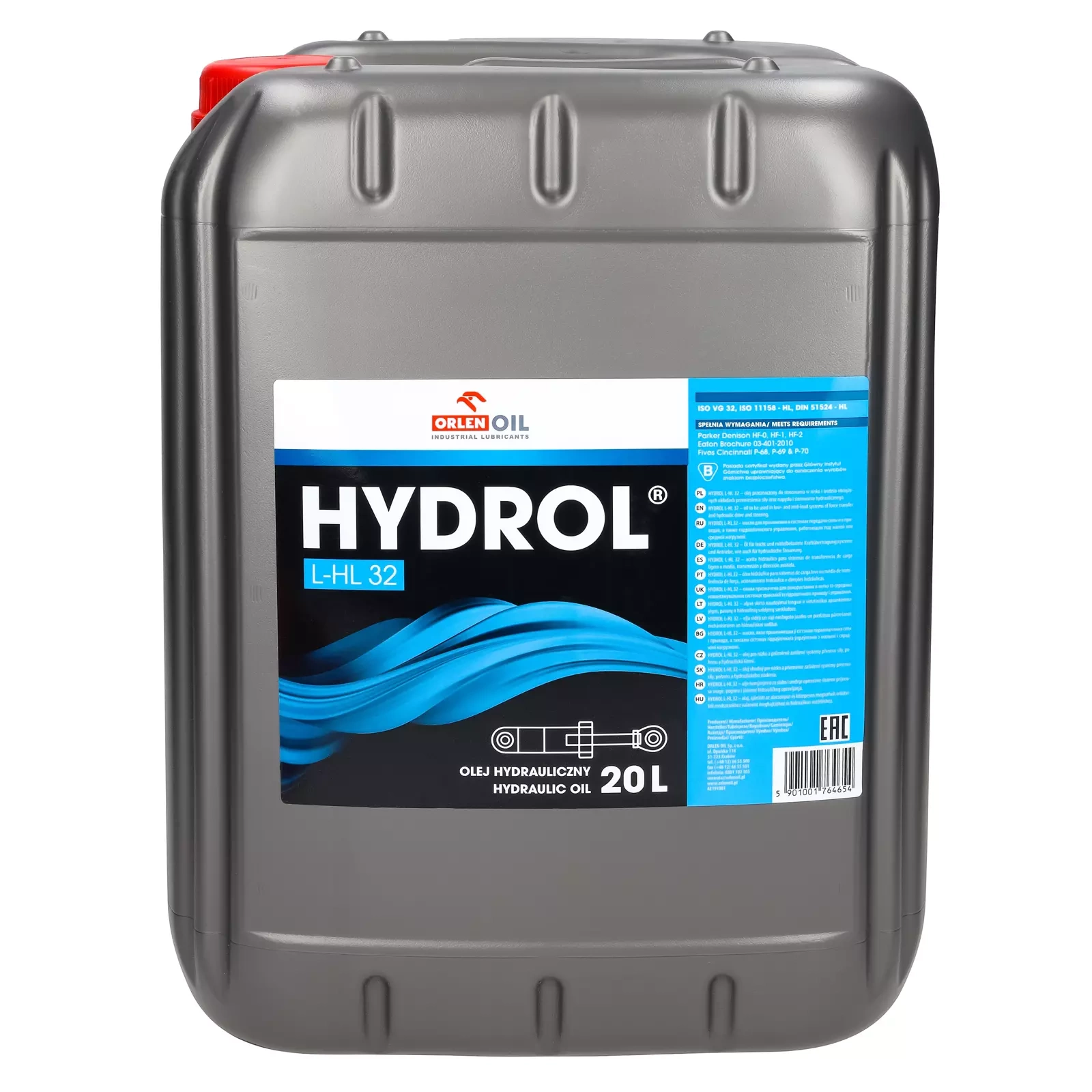 Гидравлическое масло Orlen HYDROL L-HL 32, 20 л