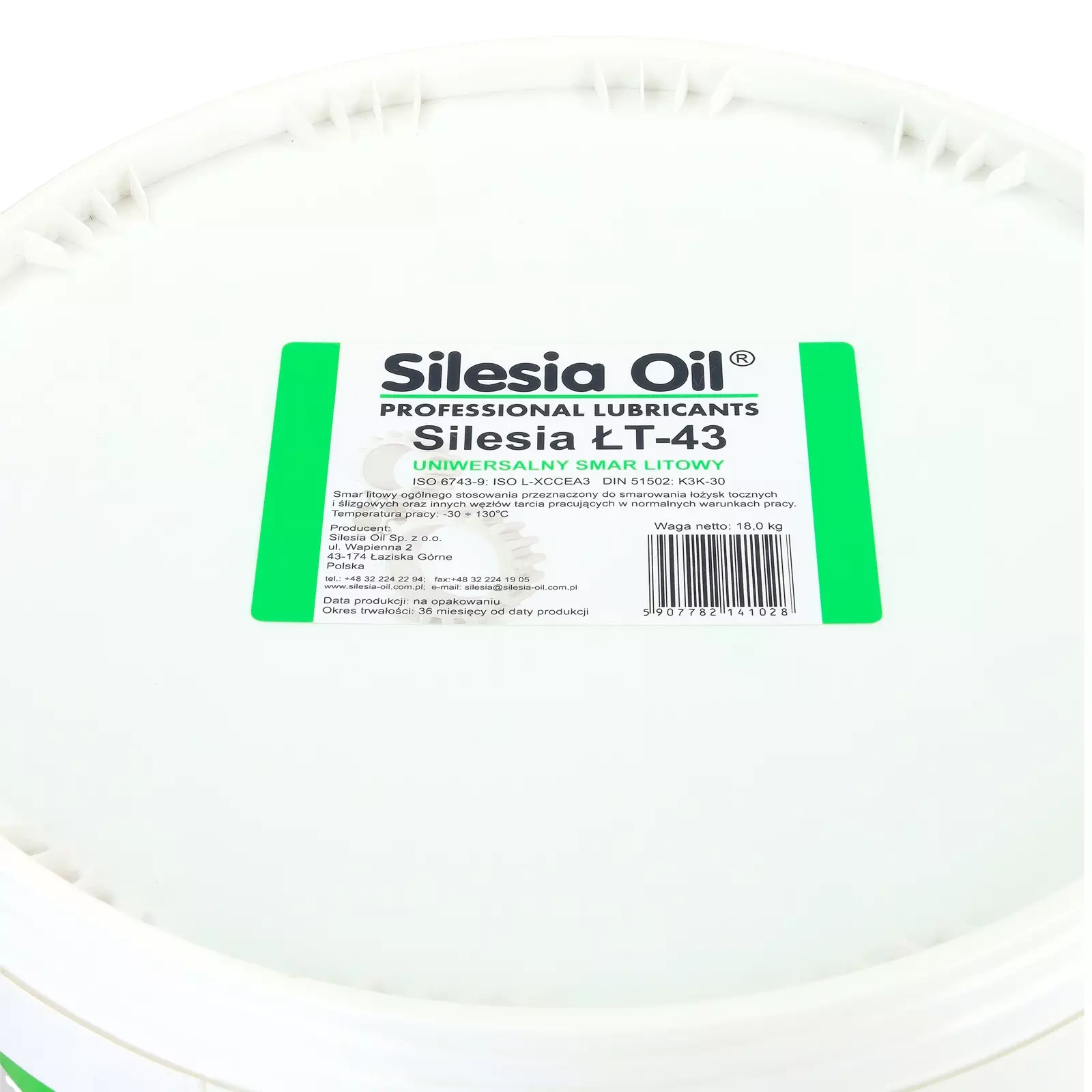 Смазка Silesia Oil lt-43, 18 кг