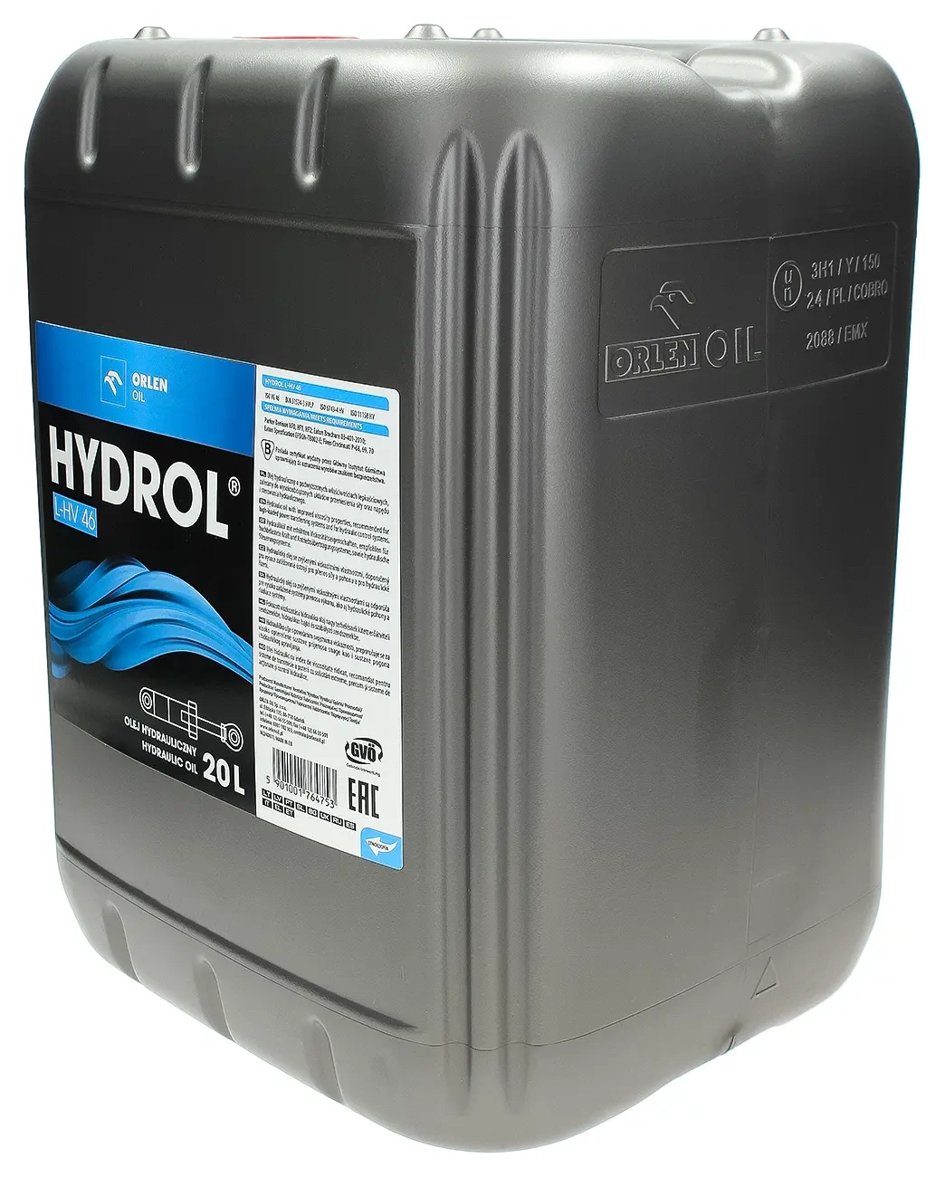 Гидравлическое масло Orlen HYDROL L-HV 46, 20 л