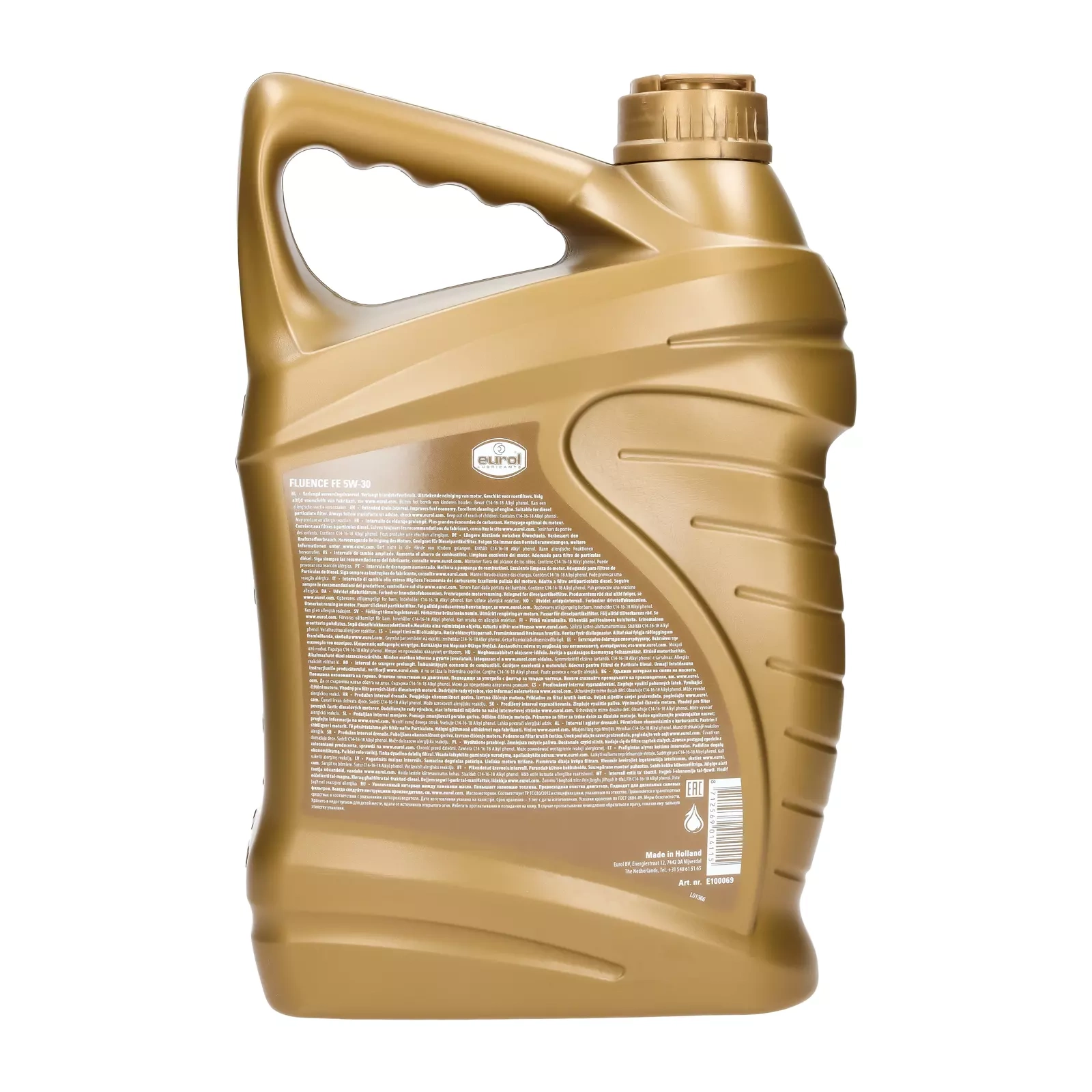 Моторное масло Eurol Fluence FE 5W-30, 5 л