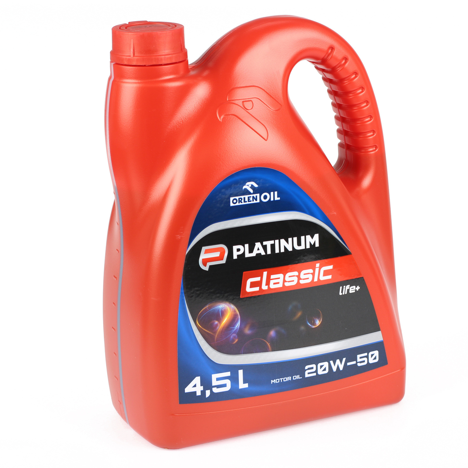 Моторное масло Orlen PLATINUM Classic Life + 20W-50, 4,5 л
