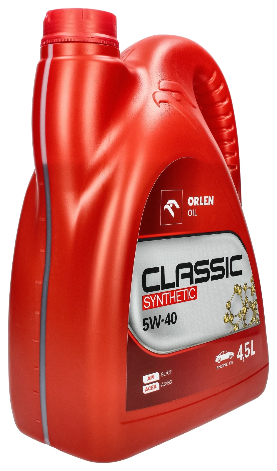 Моторное масло Orlen Platinum Classic Synthetic 5W - 40, 4,5 л