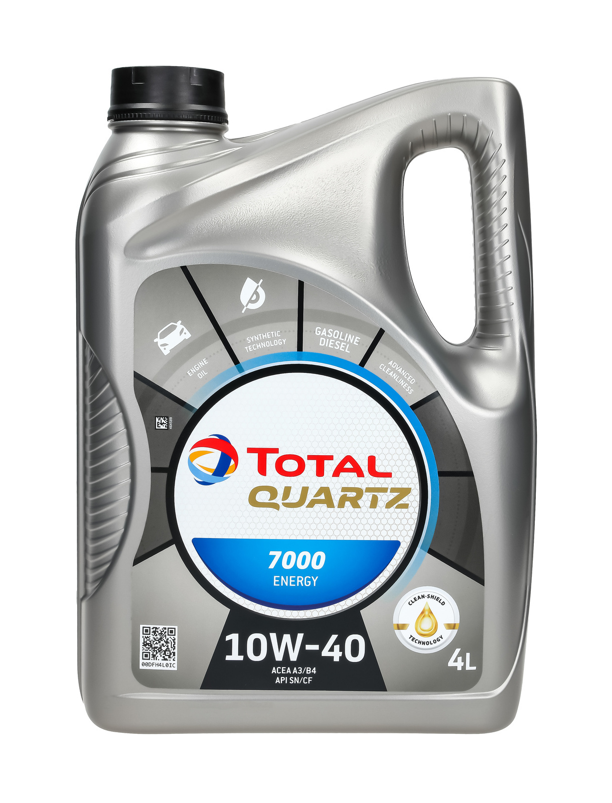 Моторное масло Total Quartz 7000 Energy 10W-40, 4 л