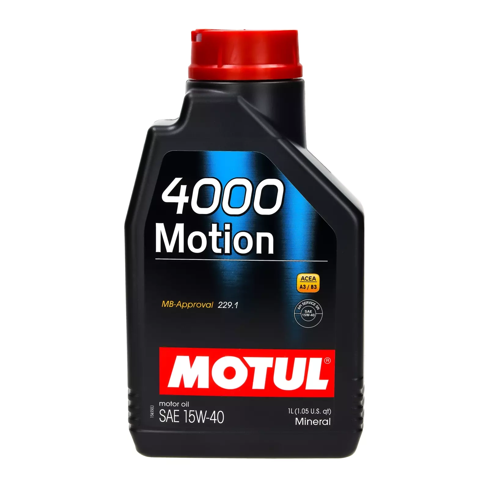 Моторное масло Motul 4000 Motion 15W-40, 1 л