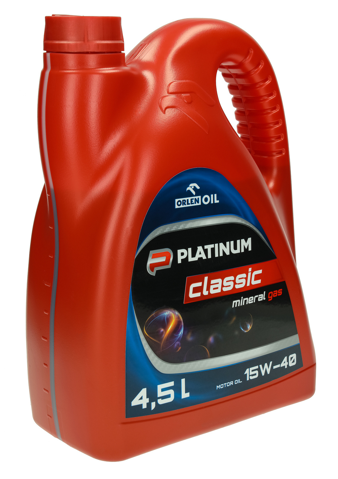 Моторное масло Orlen Platinum Gas Mineral 15W - 40, 4,5 л