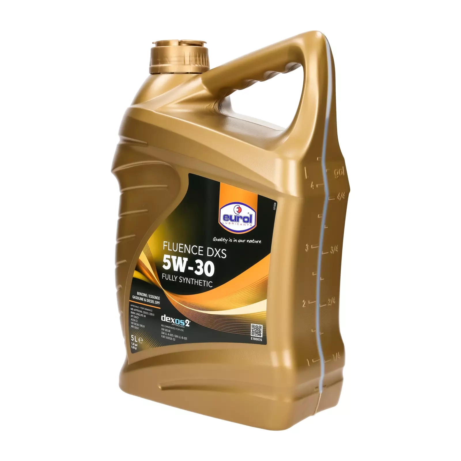 Моторное масло Eurol Fluence DXS 5W-30, 5 л