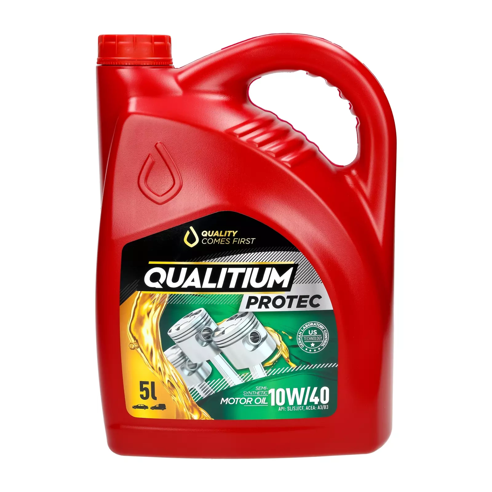 Моторное масло Qualitium Protec 10W-40, 5 л