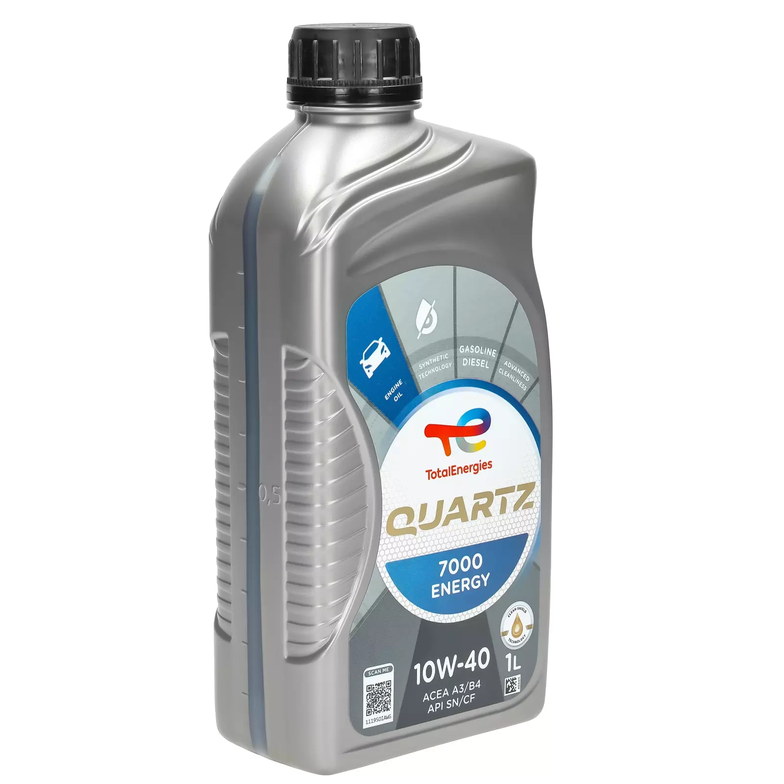 Моторное масло Total Quartz 7000 Energy 10W-40, 1 л