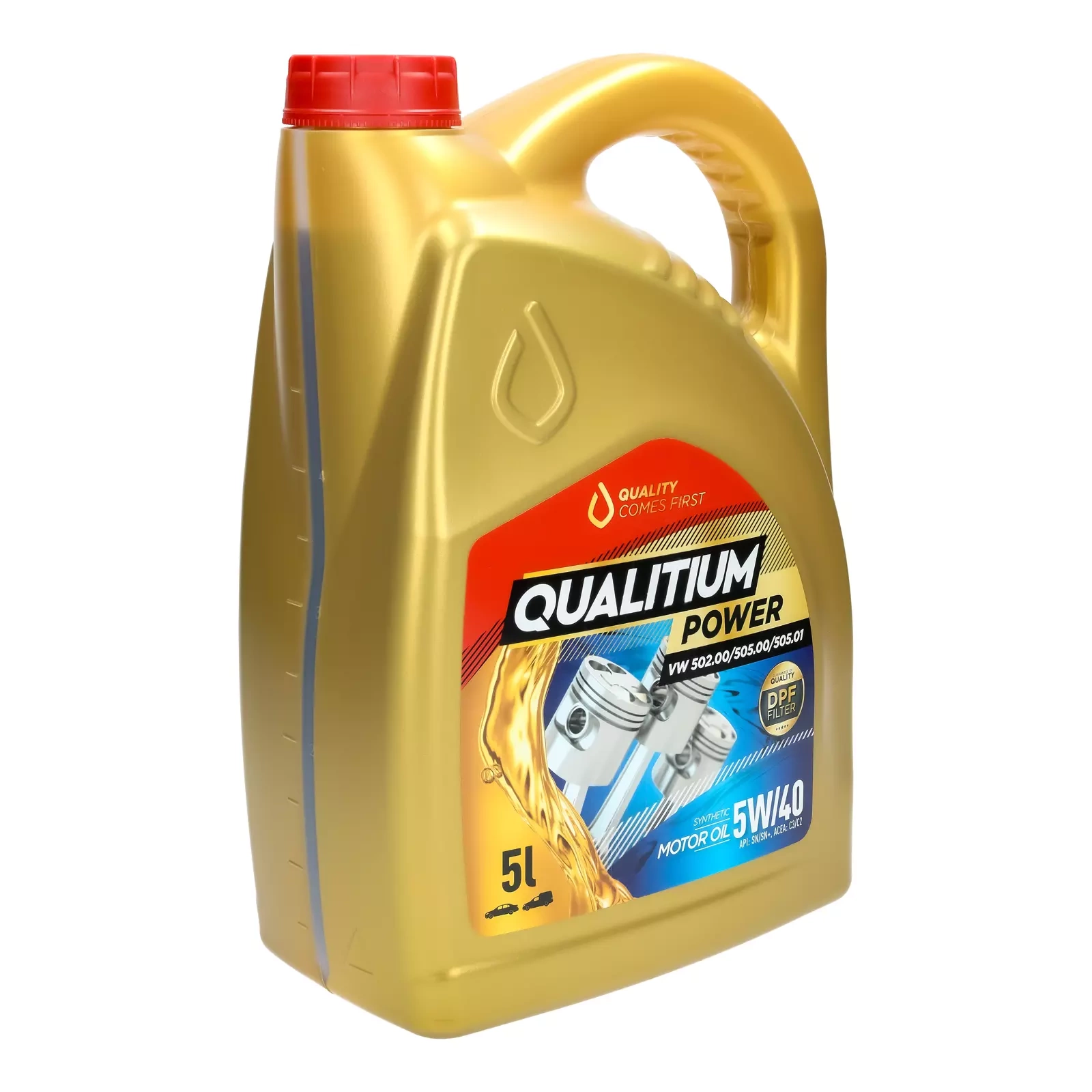 Моторное масло Qualitium Power 5W-40, 5 л