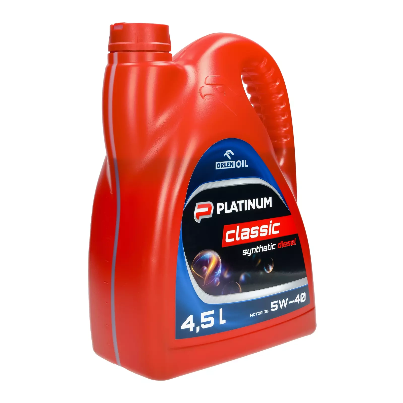 Моторное масло Orlen Platinum Classic Diesel Synthetic 5W - 40, 4,5 л
