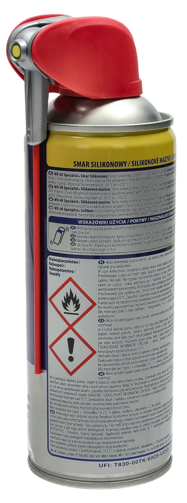 Специальная силиконовая смазка WD-40, 400 мл