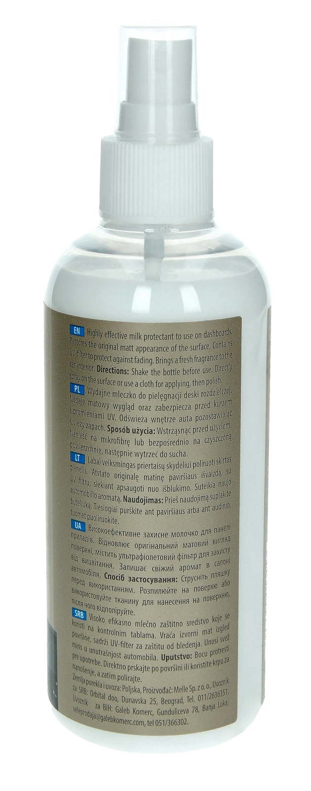 Молочко для кабины K2 POLO PROTECTANT, 250 мл MAT