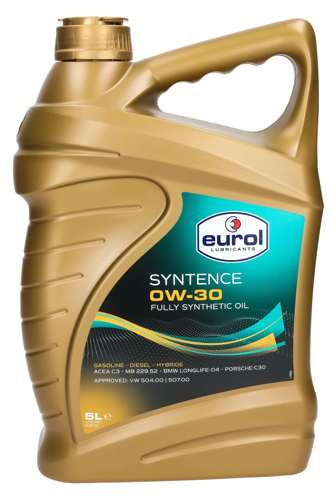 Моторное масло Eurol Syntence 0W-30, 5 л