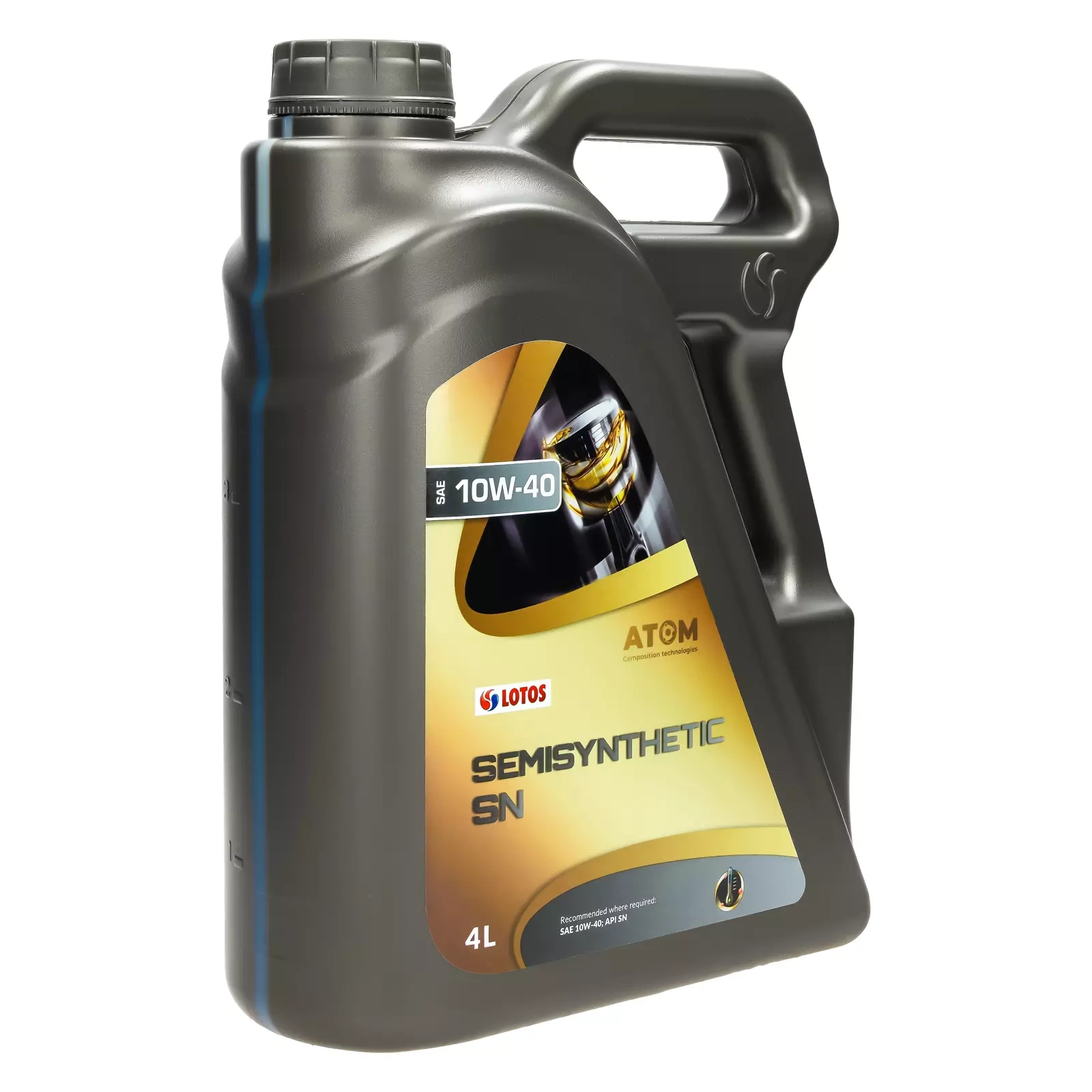 Моторное масло Lotus Semisynthetic 10W-40, 4 л