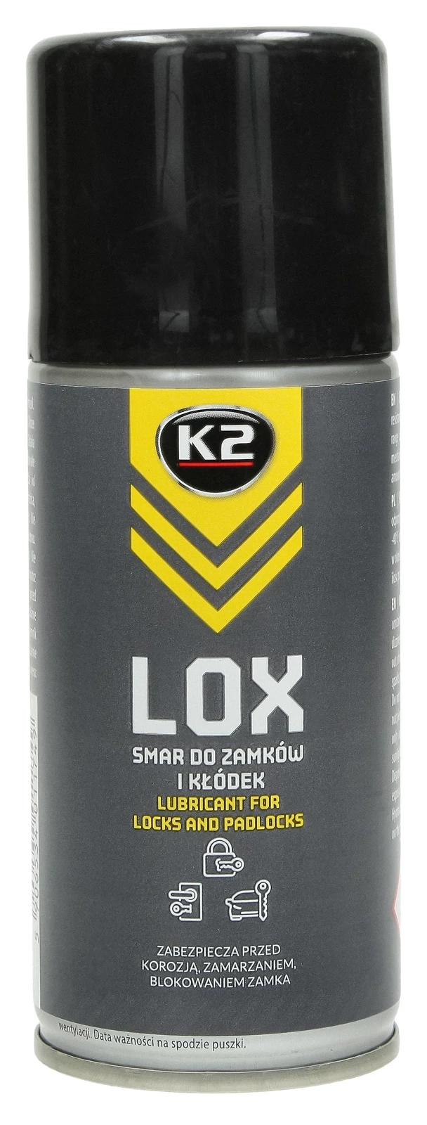 Смазка для замков K2 LOX, 150 мл